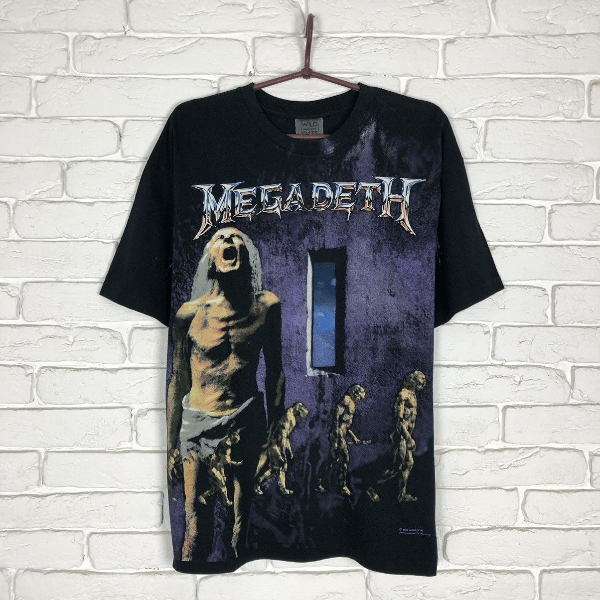 Band Tees Megadeth 1992 Reprint Not Vintage Tee T Shirt Hoodie, Sweatshirt | PodTeesHub.com