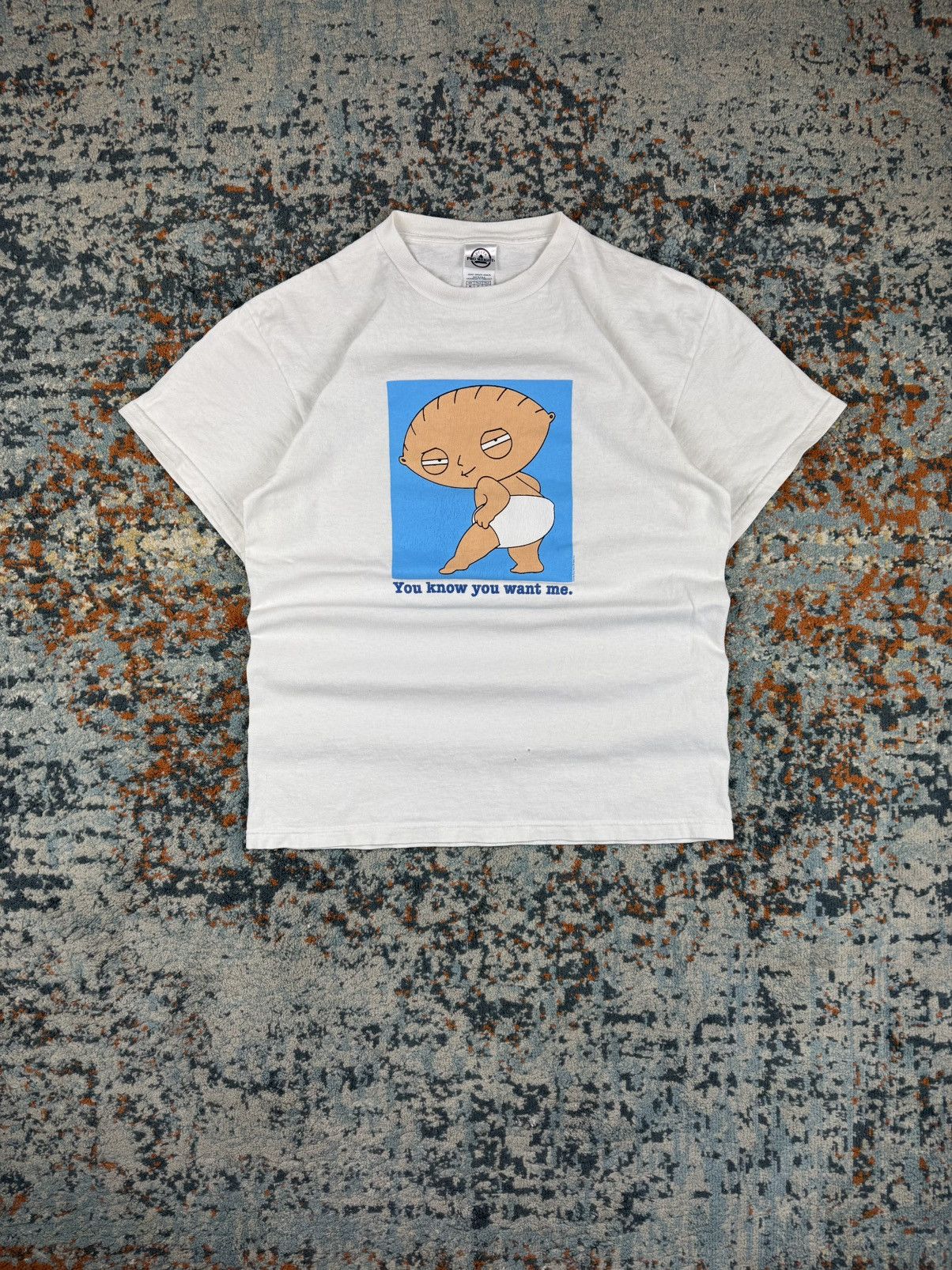 Vintage 00s Stewie Griffin Family Guy Funny Graphic Tee Hoodie, Sweatshirt | PodTeesHub.com