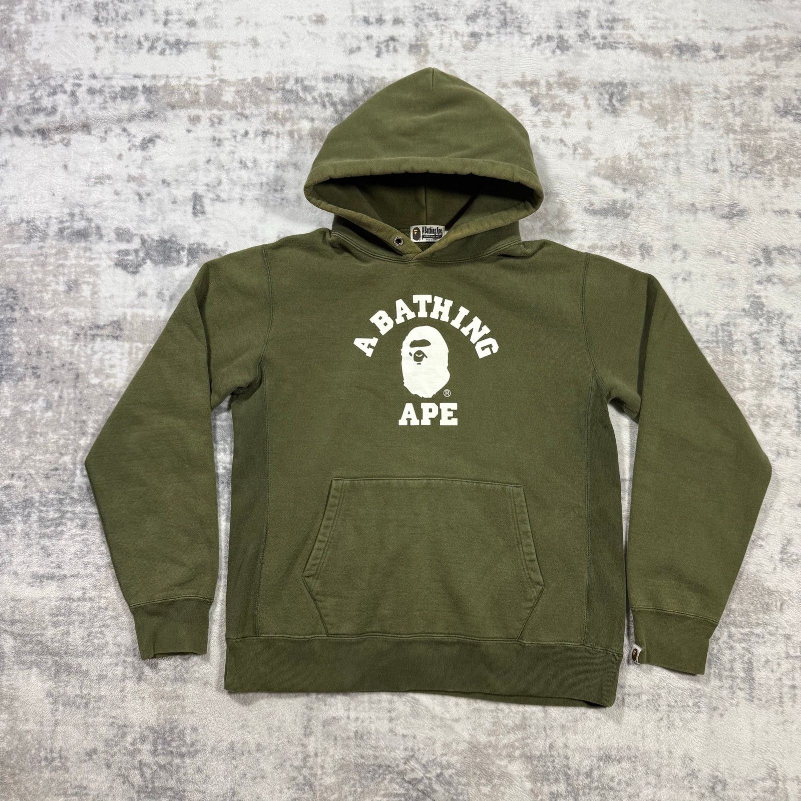 Nigo Authentic Bape 2000 S College Logo Hoodie Xl T-Shirts, Sweatshirt | PodTeesHub.com