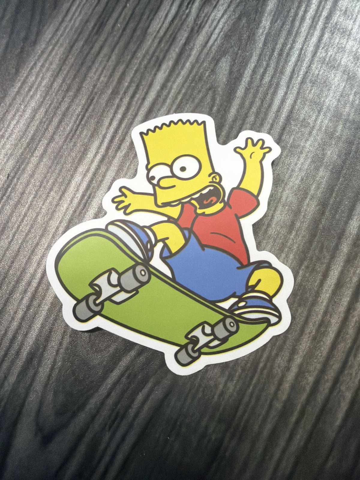 Simpsons Simpsons Bart Simpson Skateboarding Sticker T-Shirts, Hoodie, Sweatshirt