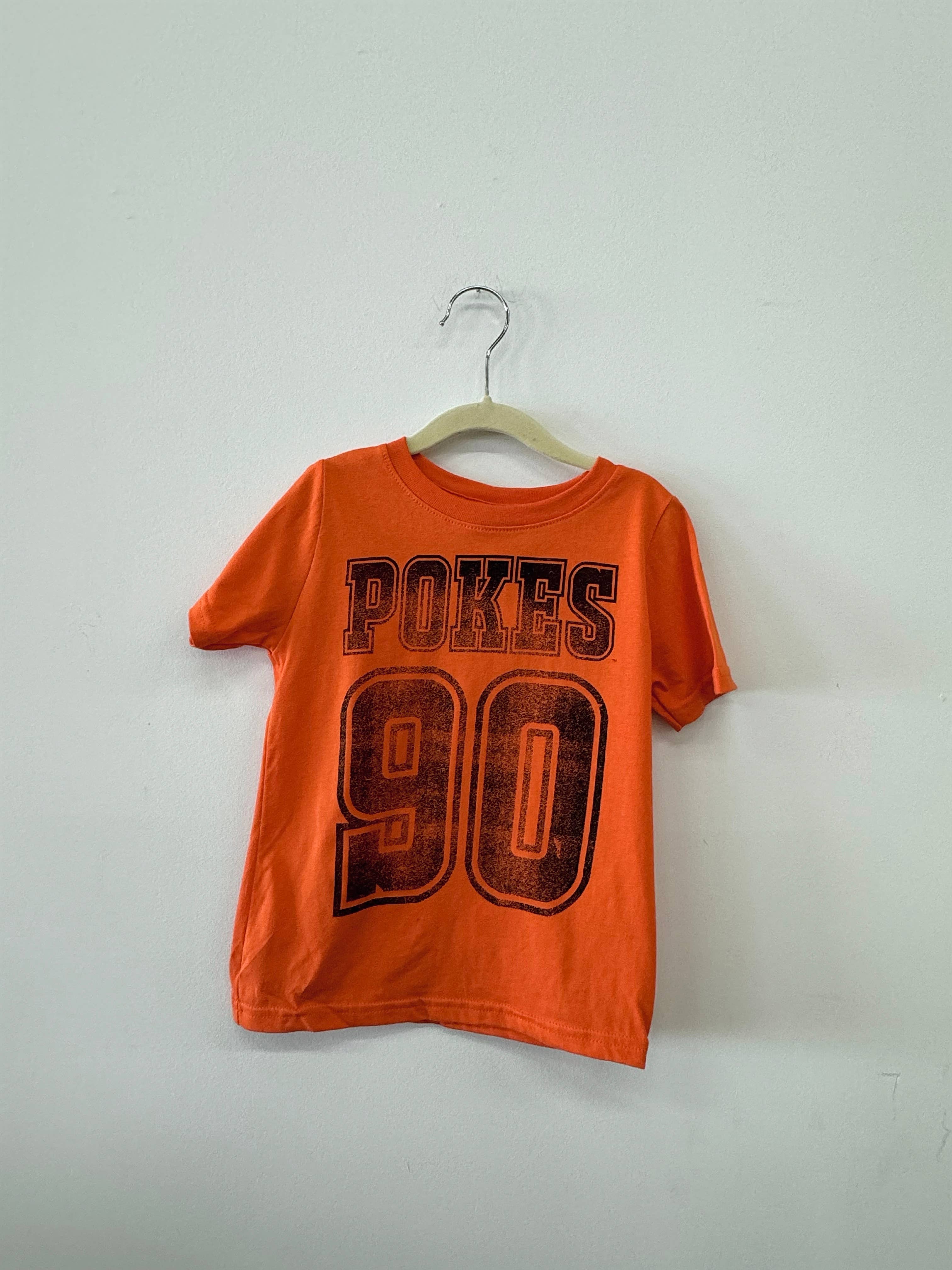Children's Osu Cowboys Player Orange Tee Hoodie, Sweatshirt | PodTeesHub.com