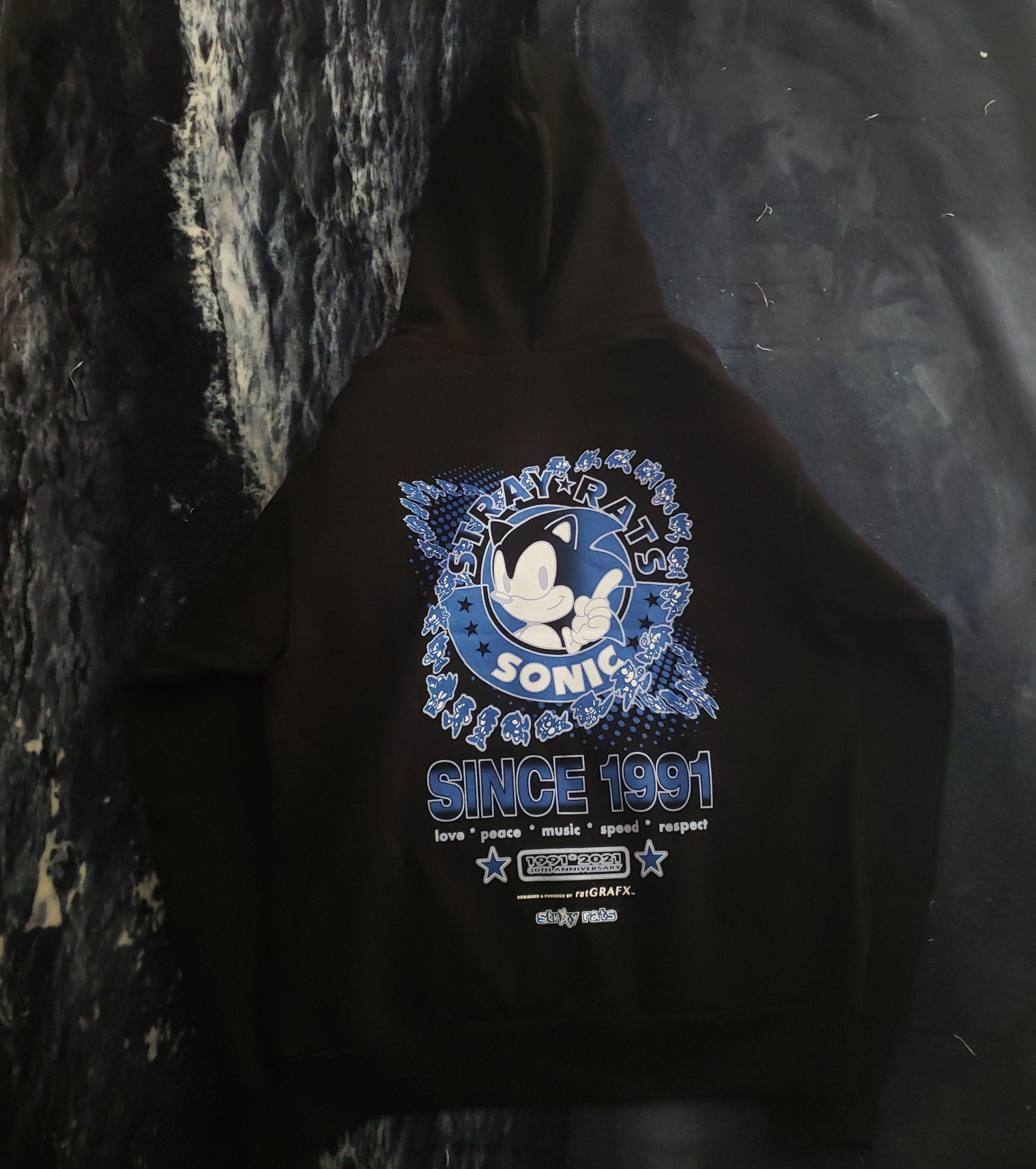 The Hedgehog Sonic Orbit Zipped Hoodie T-Shirts, Sweatshirt | PodTeesHub.com