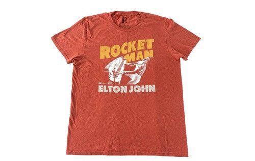 Band Tees Elton John Rocket Man British Singer Pianist Printed Tee Hoodie, Sweatshirt | PodTeesHub.com
