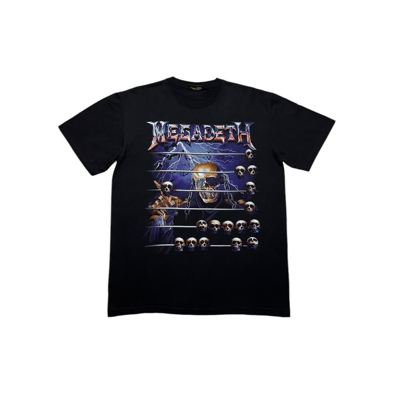 Hanes X Vintage Vintage Megadeth Countdown To Extinction Lightning Skulls Gr T-Shirts, Hoodie, Sweatshirt | PodTeesHub.com