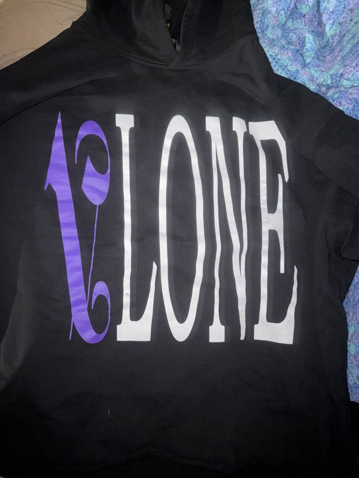 Vlone X Palm Angels Xl Hoodie Pullover Flames Black Usa Made T-Shirts, Sweatshirt | PodTeesHub.com