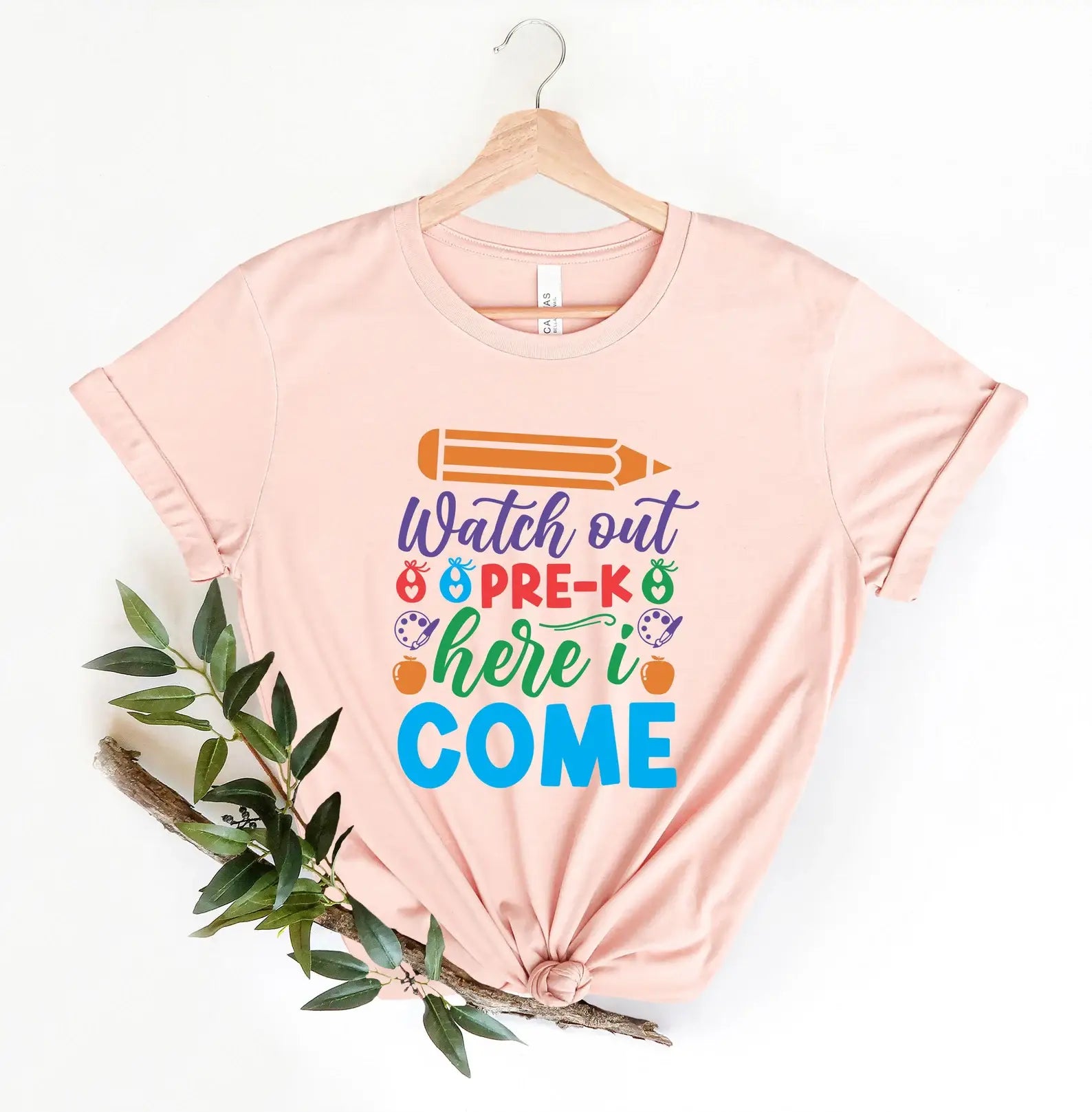Watch Out Pre-K Here I Come T-Shirt Hoodie, Sweatshirt | PodTeesHub.com