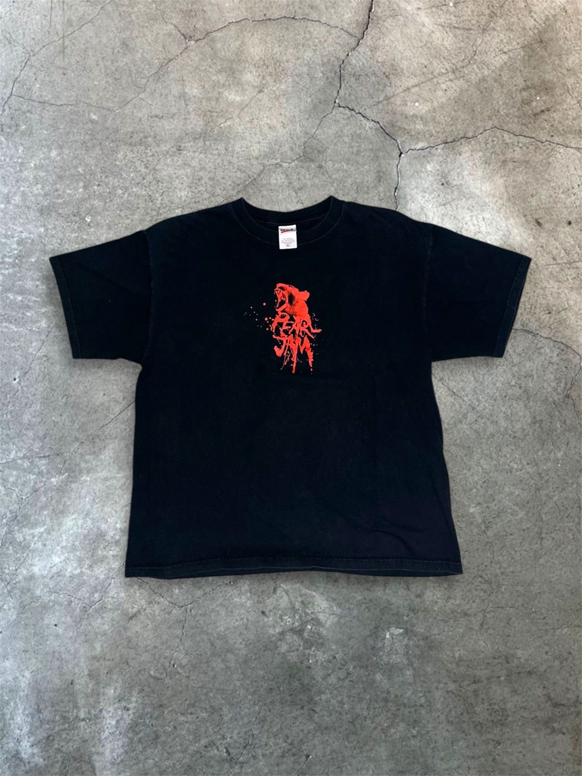 Band Tees Rare Vintage Pearl Jam 10 Club Cougar Fangs T Shirt Hoodie, Sweatshirt | PodTeesHub.com