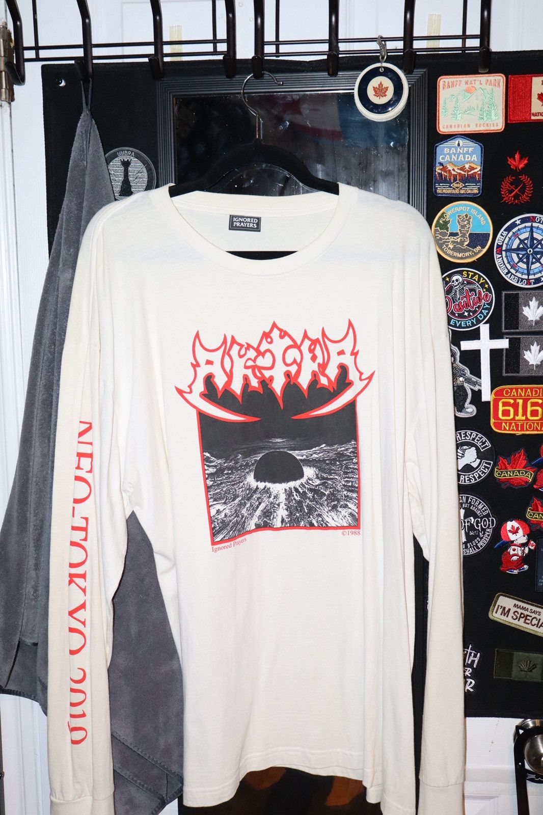 Prayers Ignored Prayers Akira Long Sleeve T-Shirts, Hoodie, Sweatshirt | PodTeesHub.com