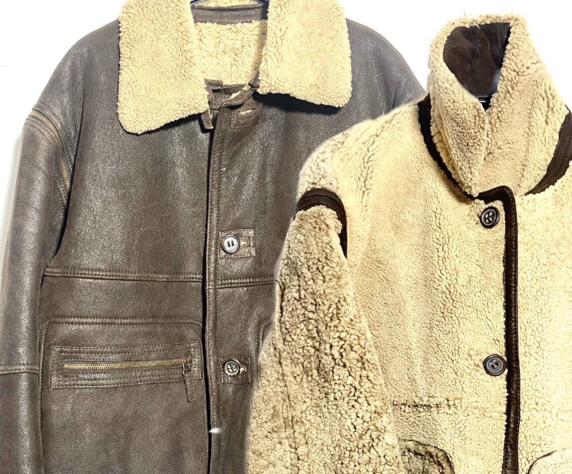Vintage L Soprani Shearling Reversible Detachable Sleeves Collar T-Shirts, Hoodie, Sweatshirt | PodTeesHub.com