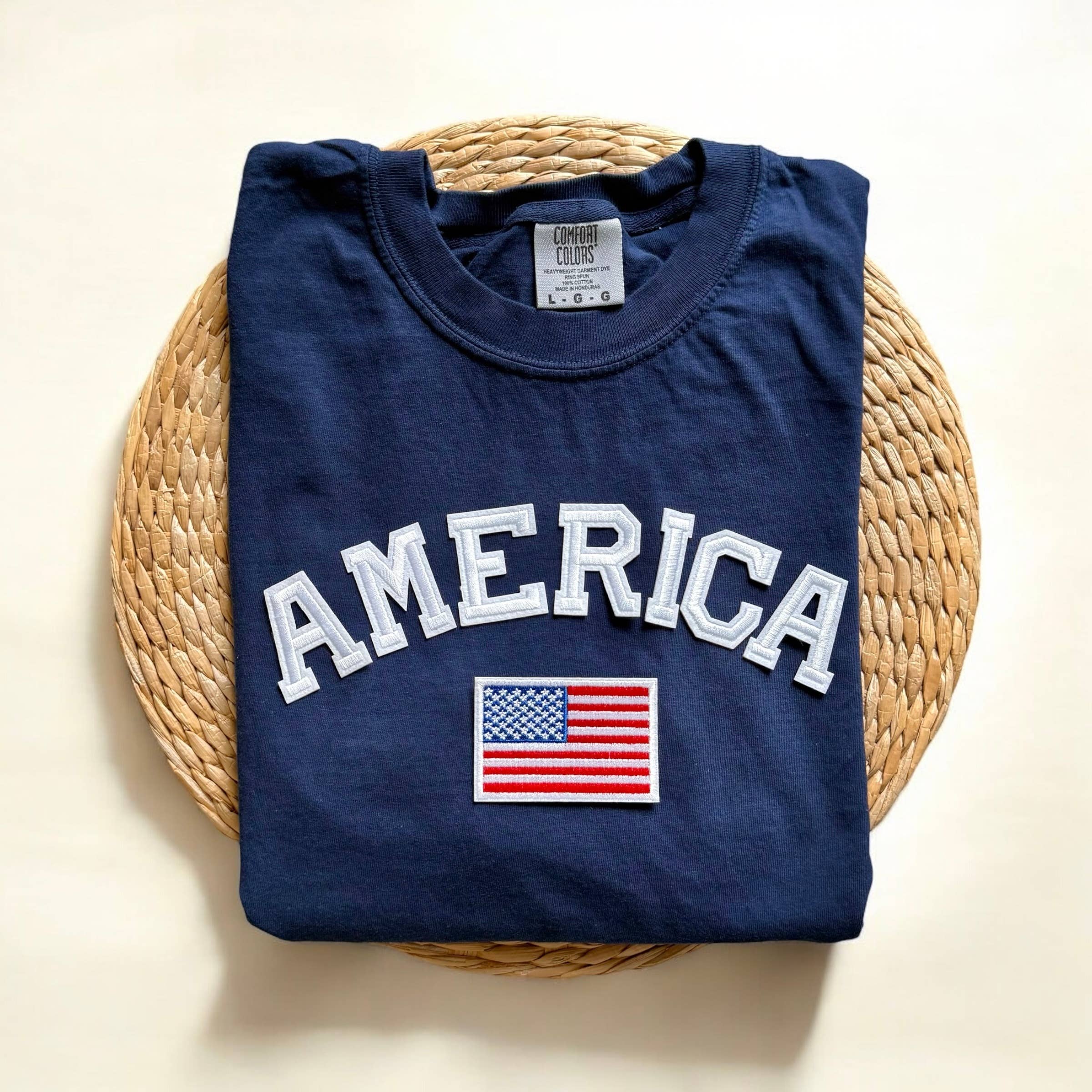 Comfort Colors America Shirt, Patriotic Tees Hoodie, Sweatshirt | PodTeesHub.com