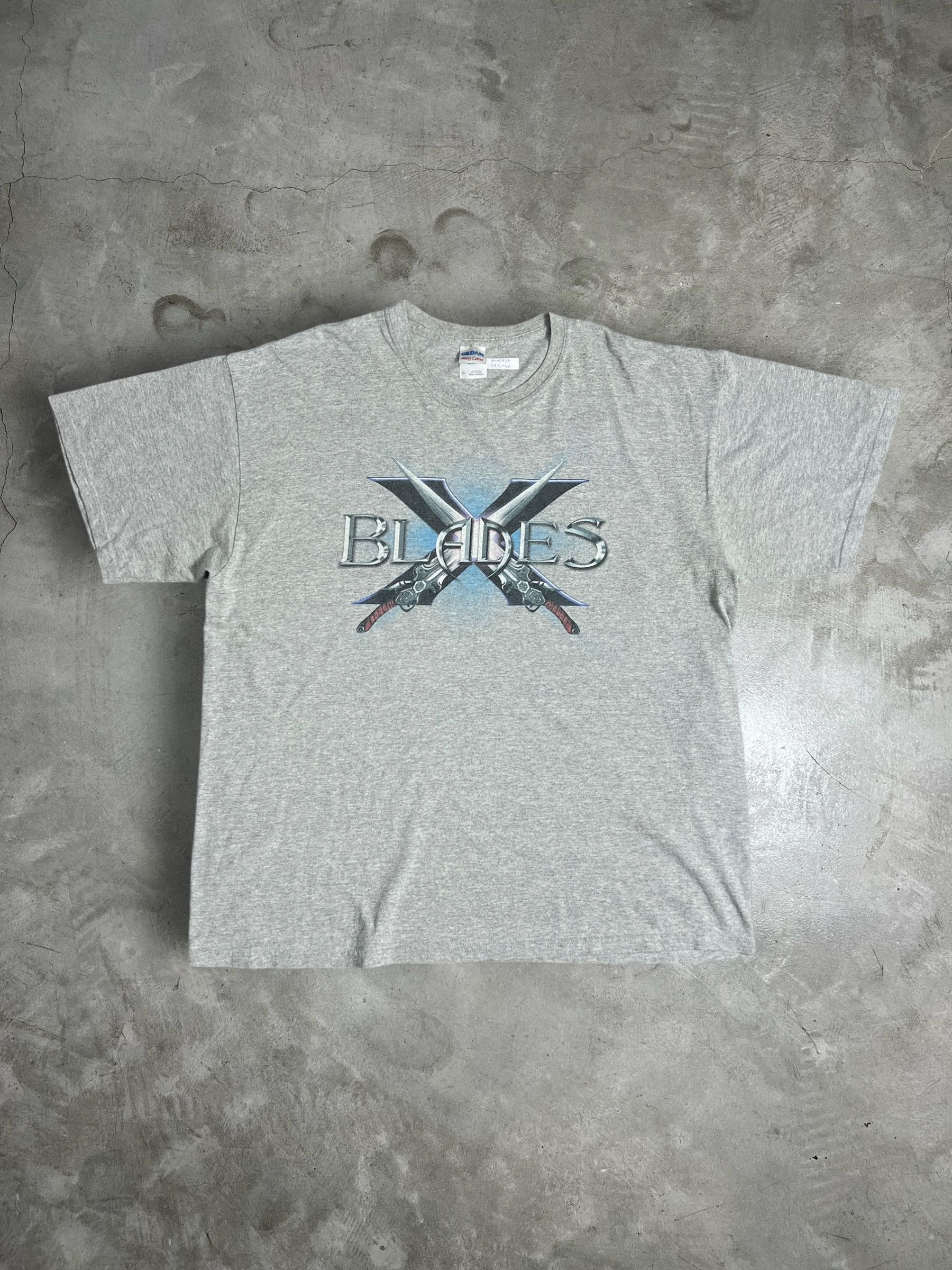 Vintage X Blades Xbox Ps Video Game Promo Tee Xl Gtme437 Hoodie, Sweatshirt | PodTeesHub.com