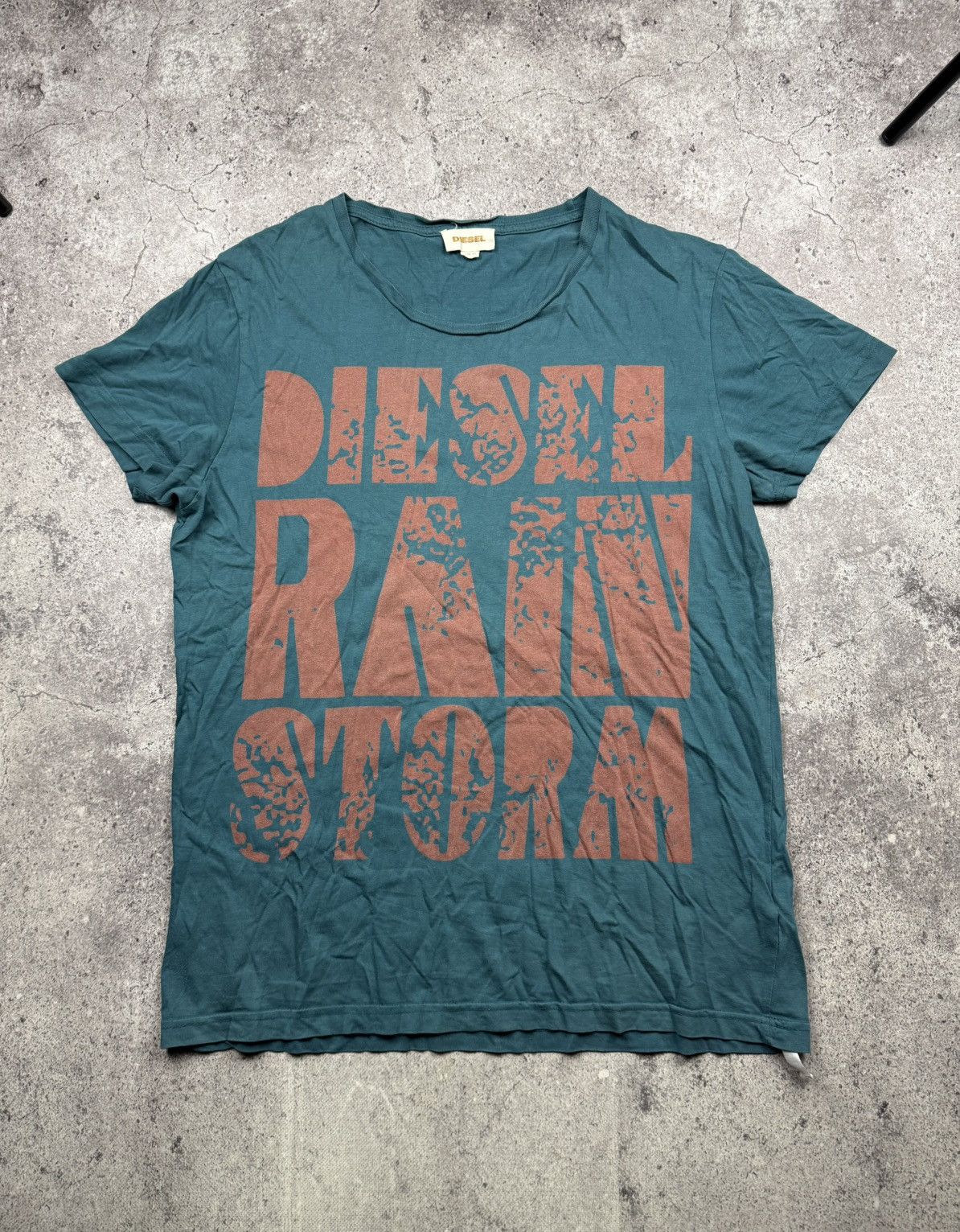 Avant Garde Diesel Rainstorm Vintage Y2k Japanesse T Shirt Hoodie, Sweatshirt | PodTeesHub.com