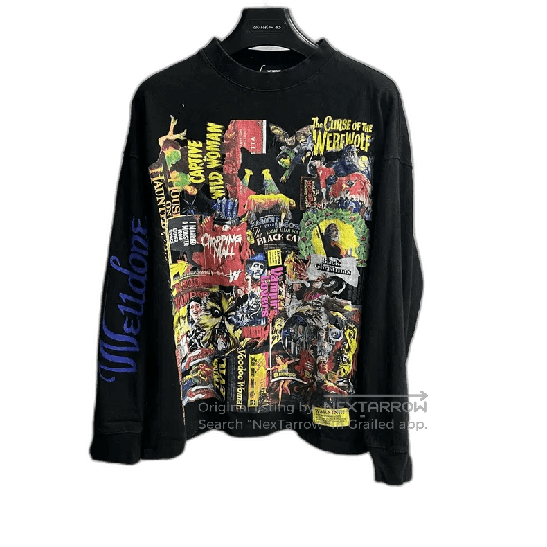 Vetements Black Print T-Shirts, Hoodie, Sweatshirt
