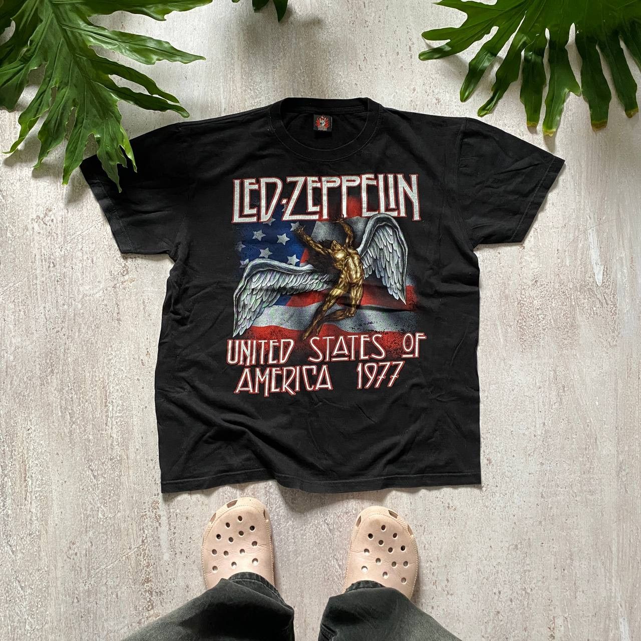 Band Tees Vintage 90s Led Zeppelin Rare Amazing Faded T Shirt 213 Hoodie, Sweatshirt | PodTeesHub.com