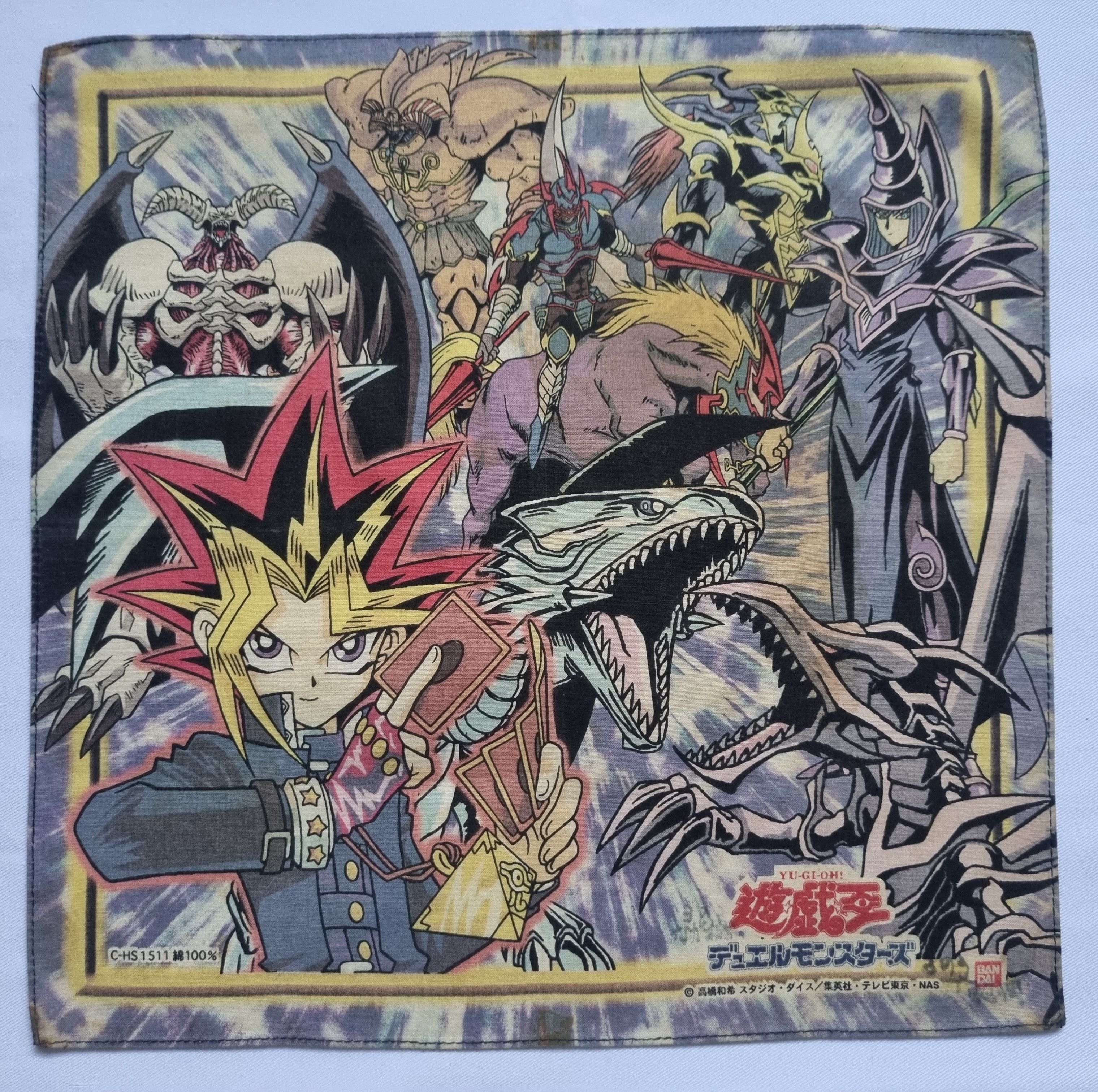 Japanese Brand Vintage Bandai Yu Gi Oh Handkerchief T-Shirts, Hoodie, Sweatshirt | PodTeesHub.com