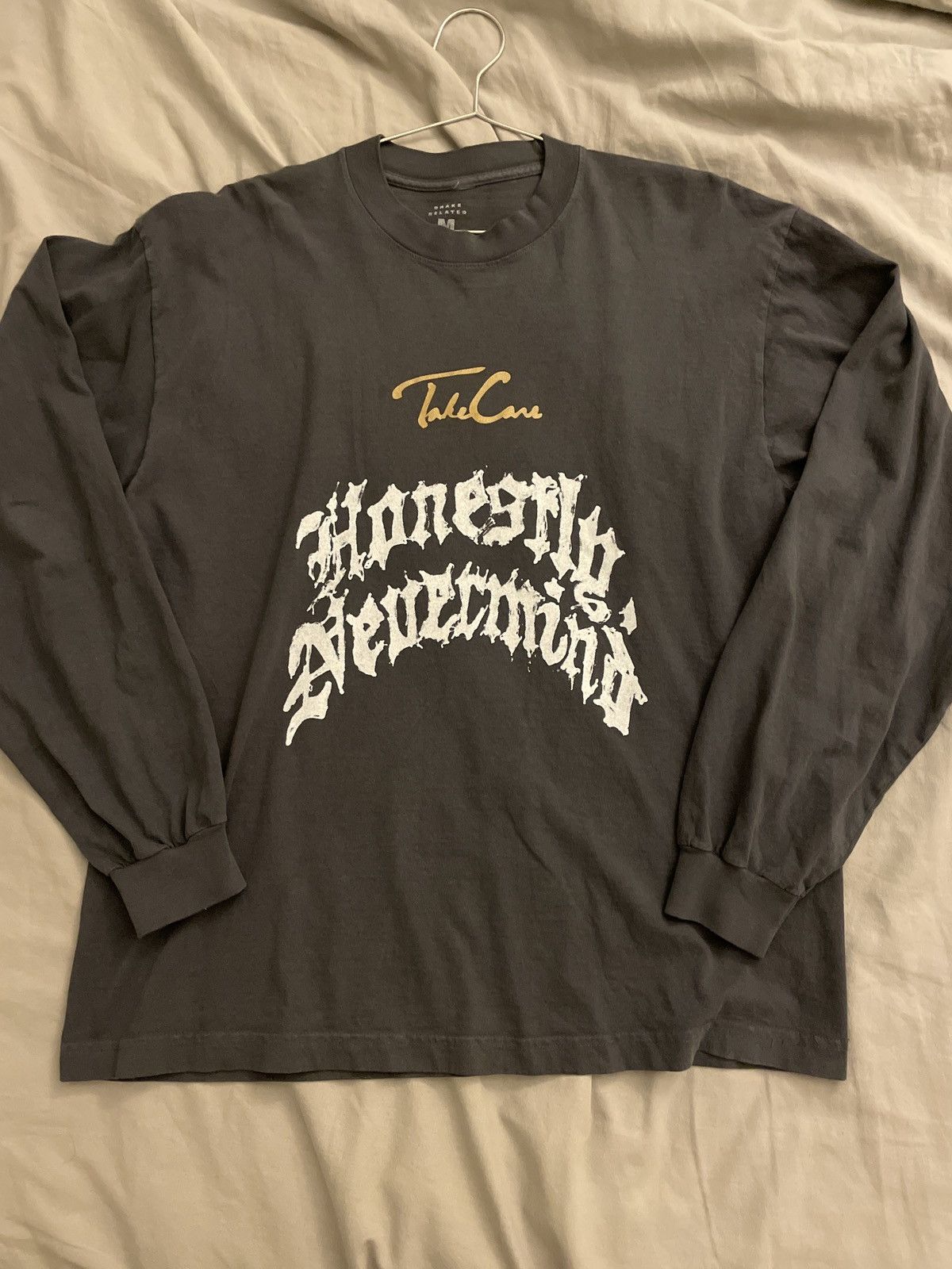 Drake Drakerelated Take Care Honestly Nevermind Long Sleeve T-Shirts, Hoodie, Sweatshirt | PodTeesHub.com