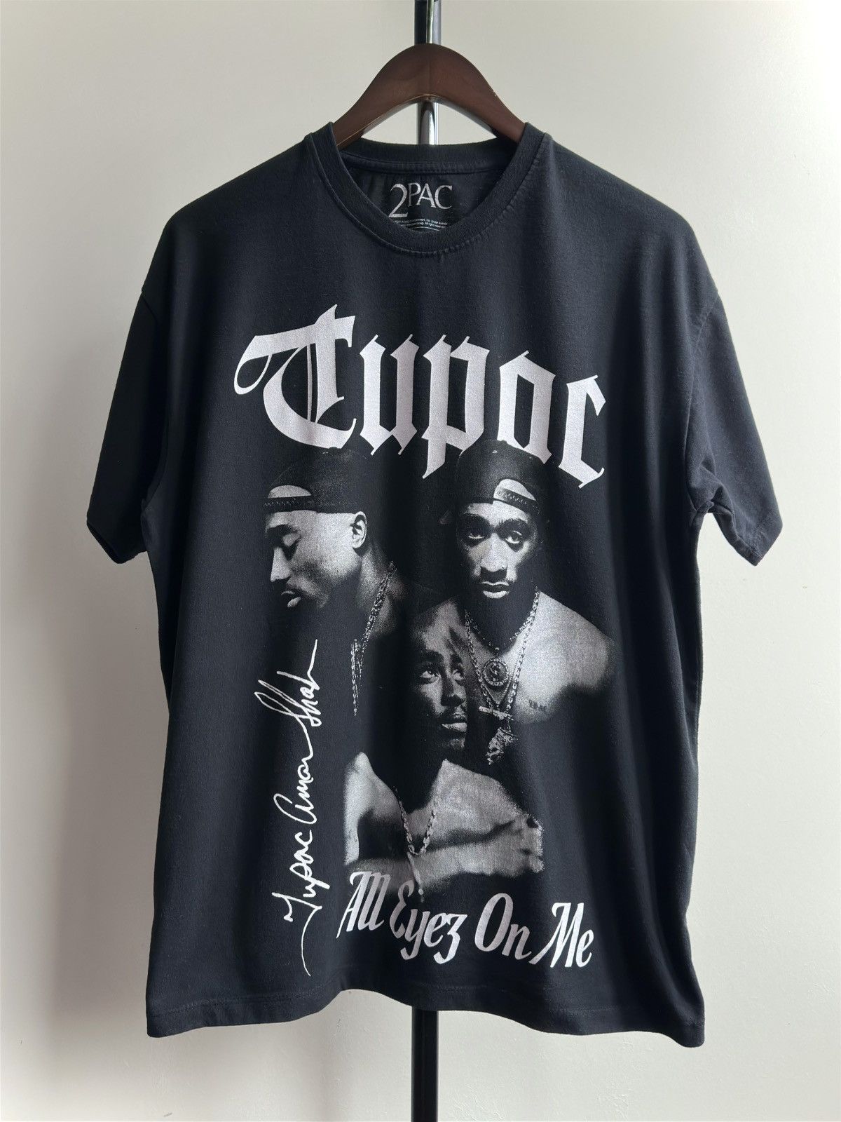 Vintage 2pac Tupac Shakur All Eyez On Me Vintage Graphic Rap Tee Hoodie, Sweatshirt | PodTeesHub.com