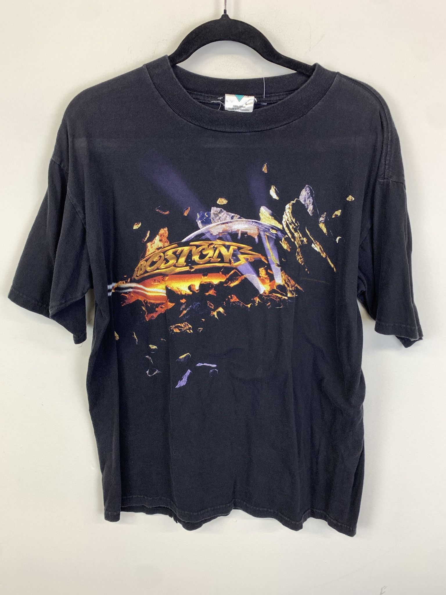 Vintage 1995 Boston Band Dont Stop Believing Tour 1995 Size L T-Shirts, Hoodie, Sweatshirt