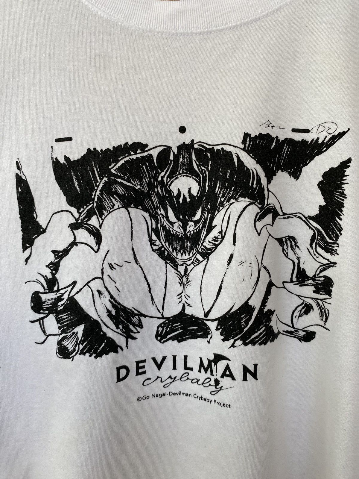 Anime Rare Piece Vintage Devilman Crybaby Anime Tees Hoodie, Sweatshirt | PodTeesHub.com