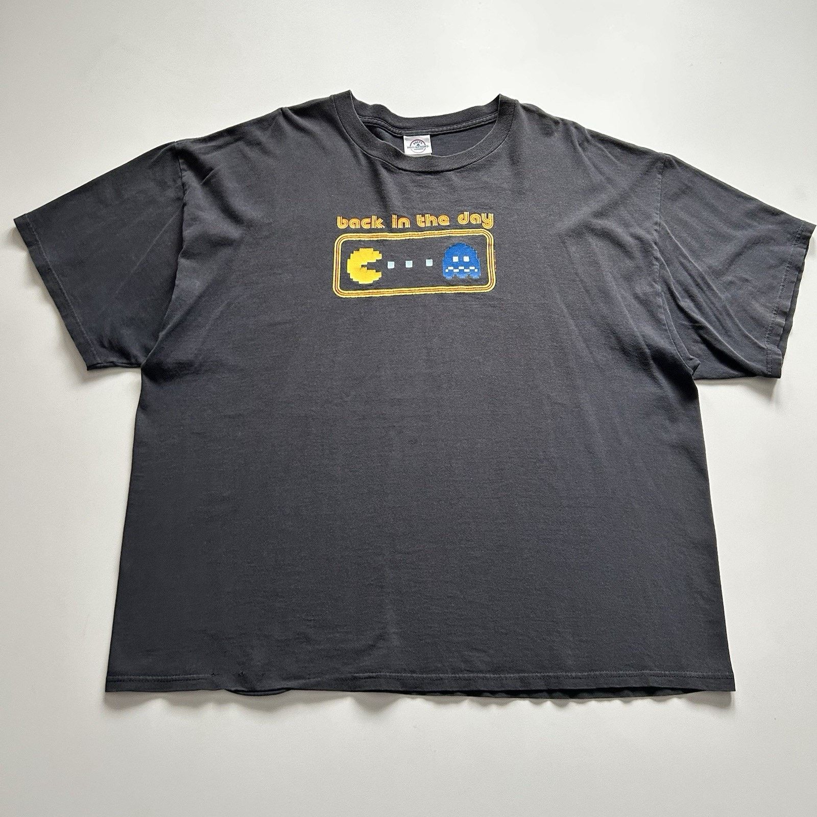 Vintagexxlvintage Pacman T Shirt 2xl Y2k Video Game Promo Retro Faded Hoodie, Sweatshirt | PodTeesHub.com