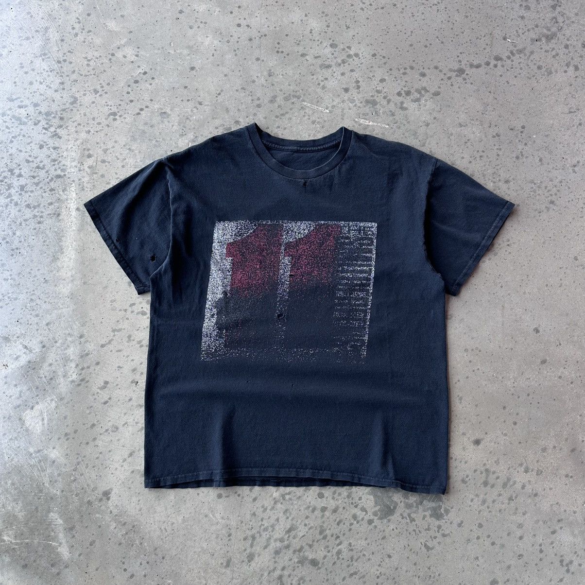 Vintage Faded Black Graphic Tee Hoodie, Sweatshirt | PodTeesHub.com