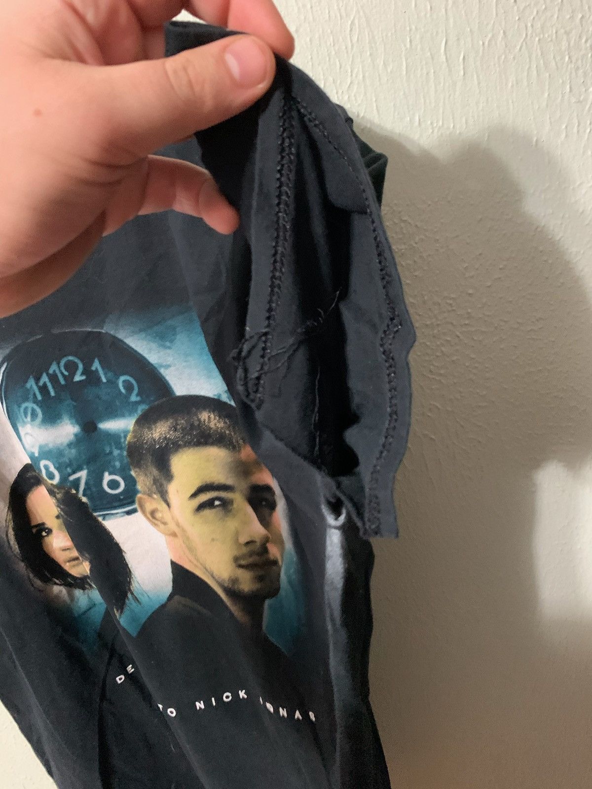 Vintage Demi Lovato Nick Jonas Tour Tee Hoodie, Sweatshirt | PodTeesHub.com