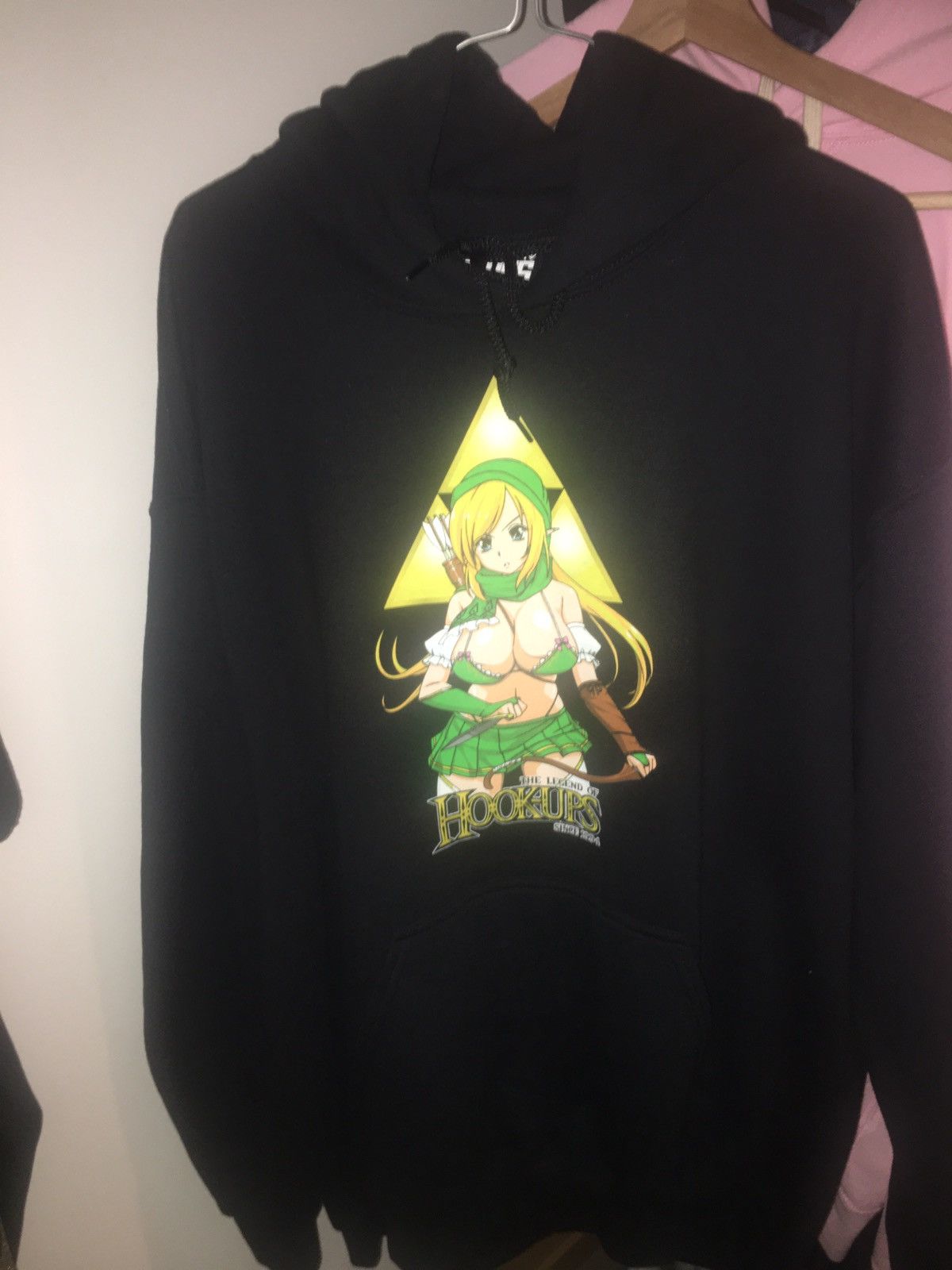 Ups Hook Ups Zelda Female Link Hoodie T-Shirts, Sweatshirt | PodTeesHub.com