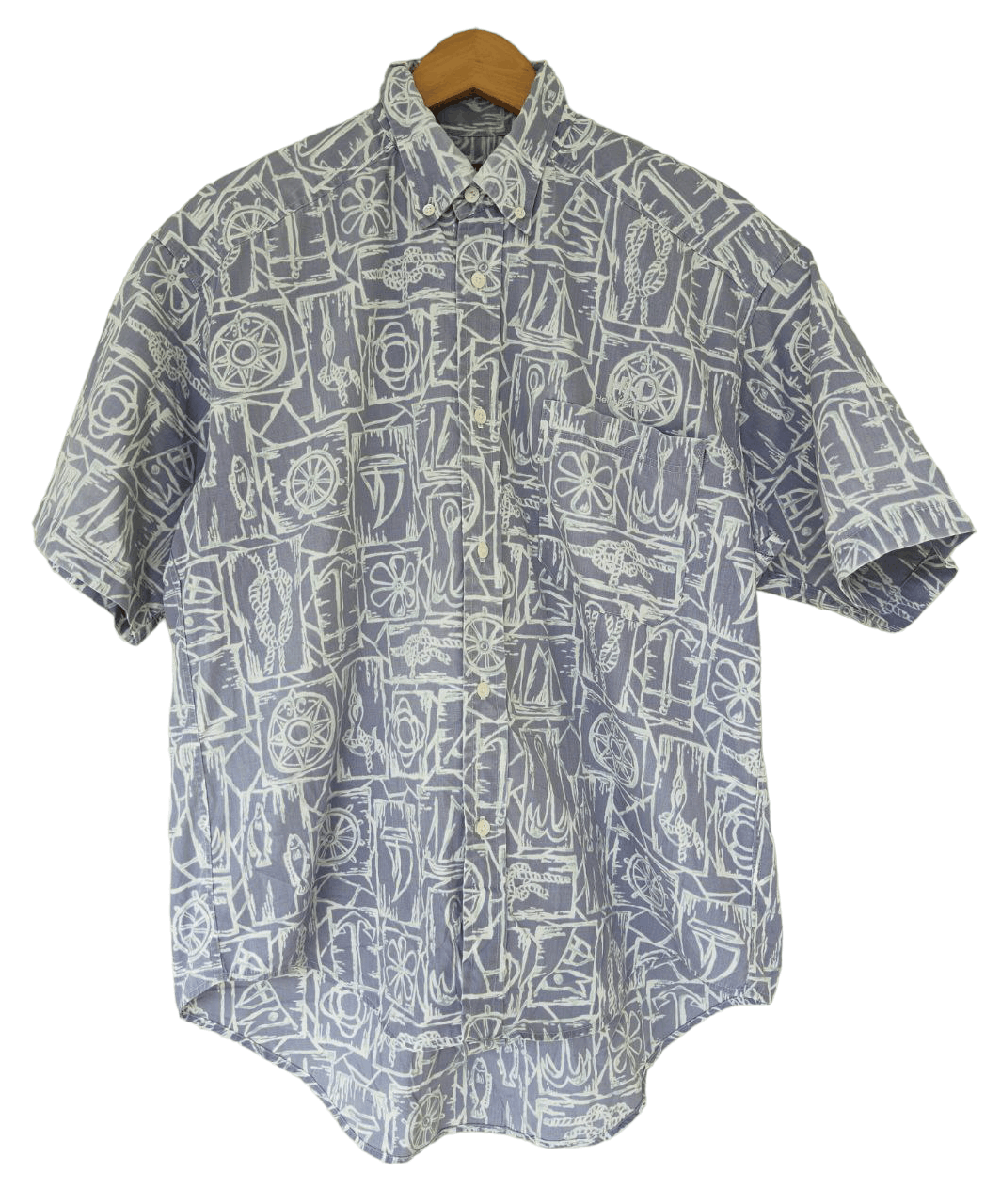 Vintage Helly Hansen Printed Shirt Hoodie, Sweatshirt | PodTeesHub.com