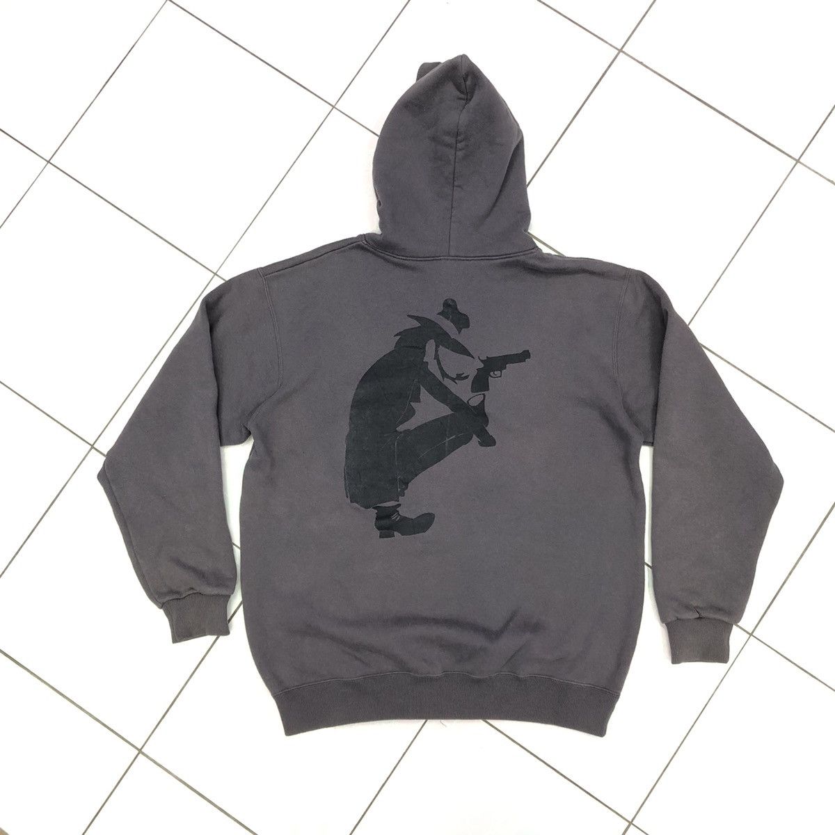 Japanese Brand Lupin 3 Anime Jigen Daisuke Graphic Hoodie Zipper Sweatshirt T-Shirts | PodTeesHub.com