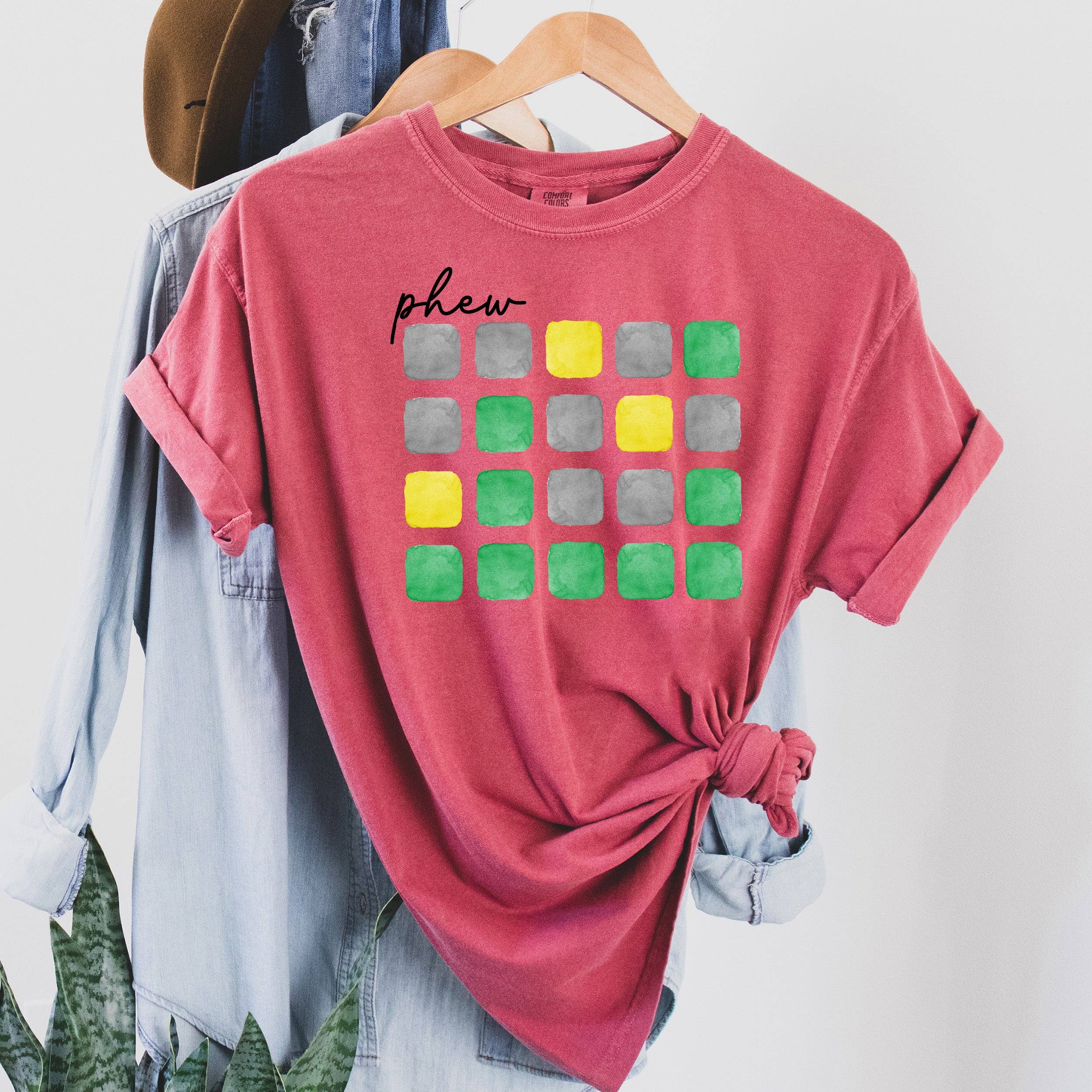 Phew Word Game T-Shirt Hoodie, Sweatshirt | PodTeesHub.com