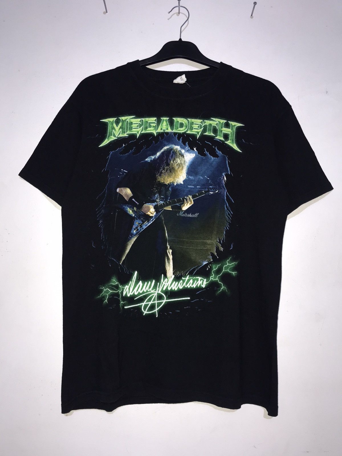 Megadeth X Vintage Rare 2010 Dave Mustaine Megadeth Tshirt Hoodie, Sweatshirt | PodTeesHub.com