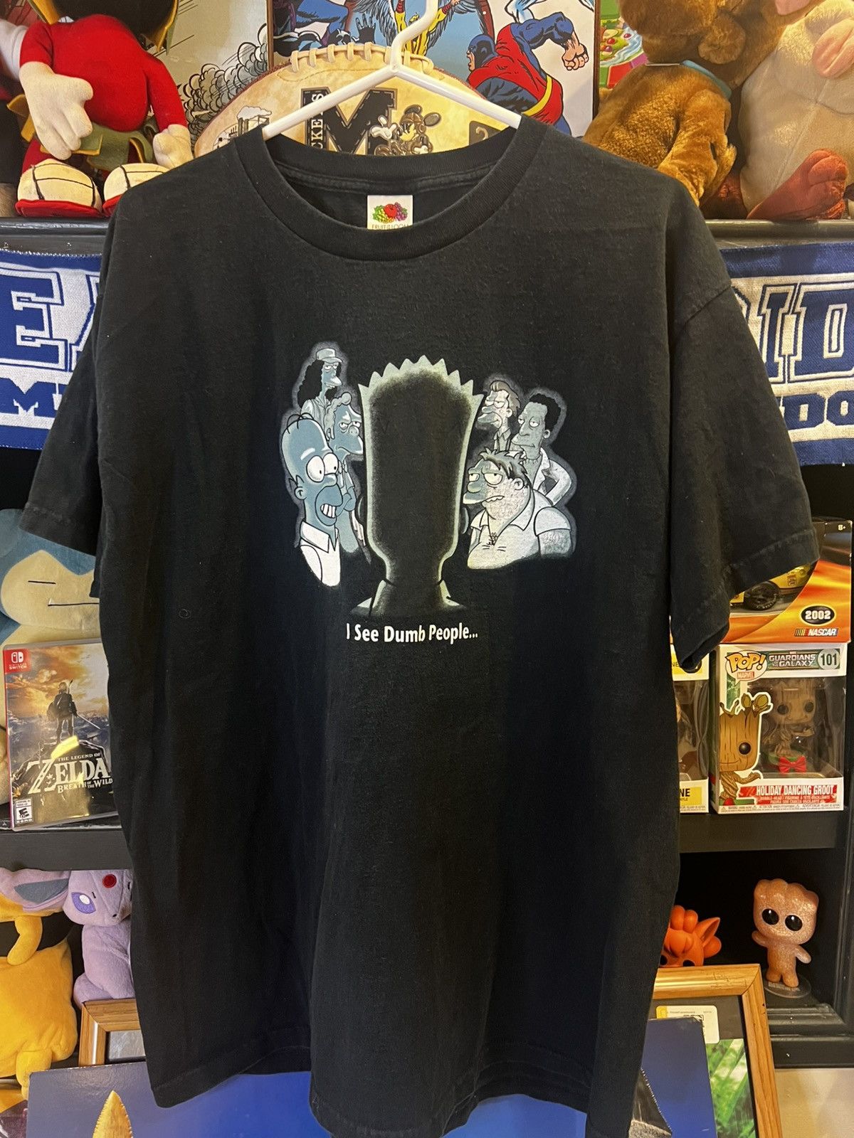 The Simpsons X Vintage Vintage The Simpsons Bart I See Dumb People Tee Hoodie, Sweatshirt | PodTeesHub.com