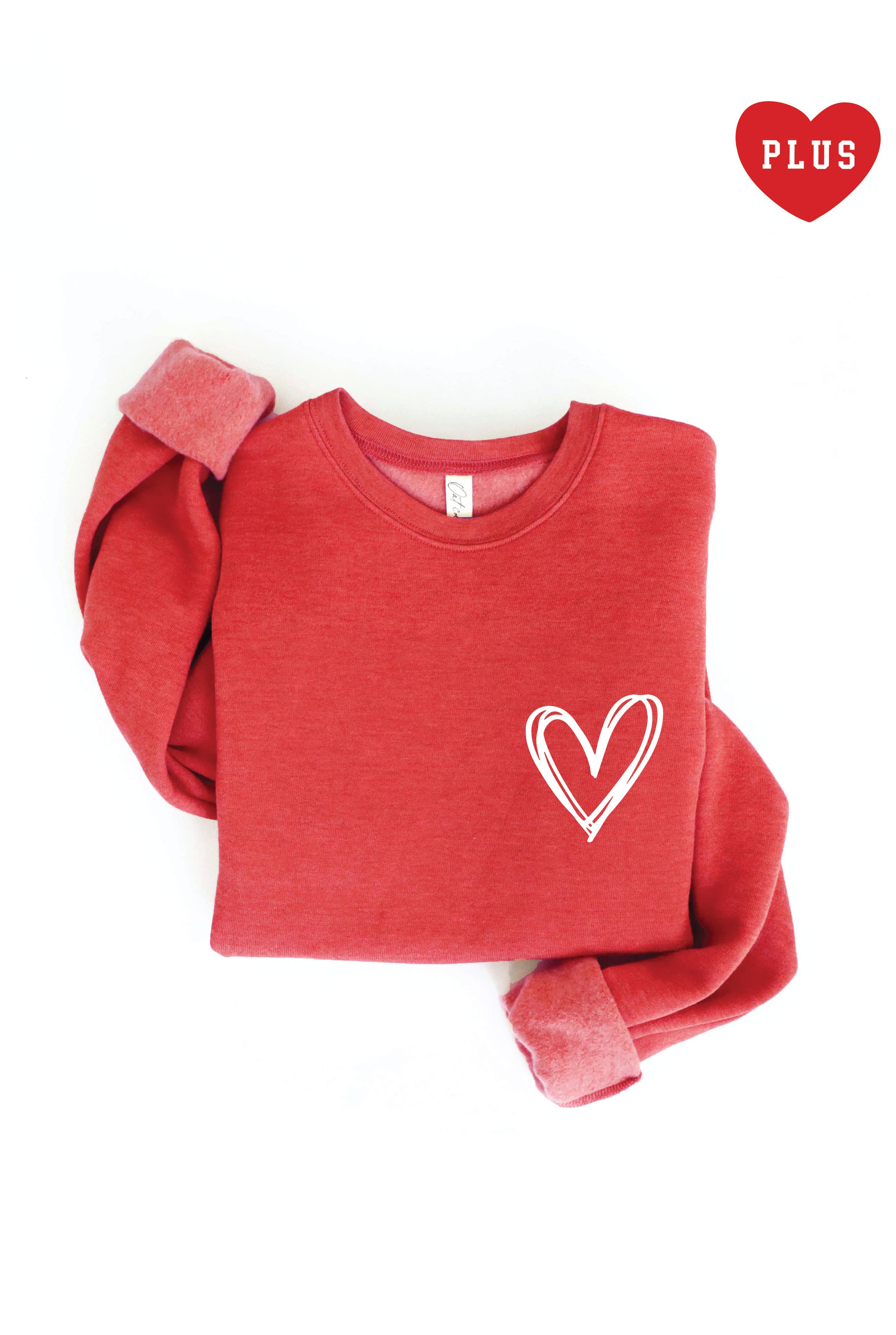 Heart Plus Graphic Sweatshirt T-Shirts, Hoodie | PodTeesHub.com