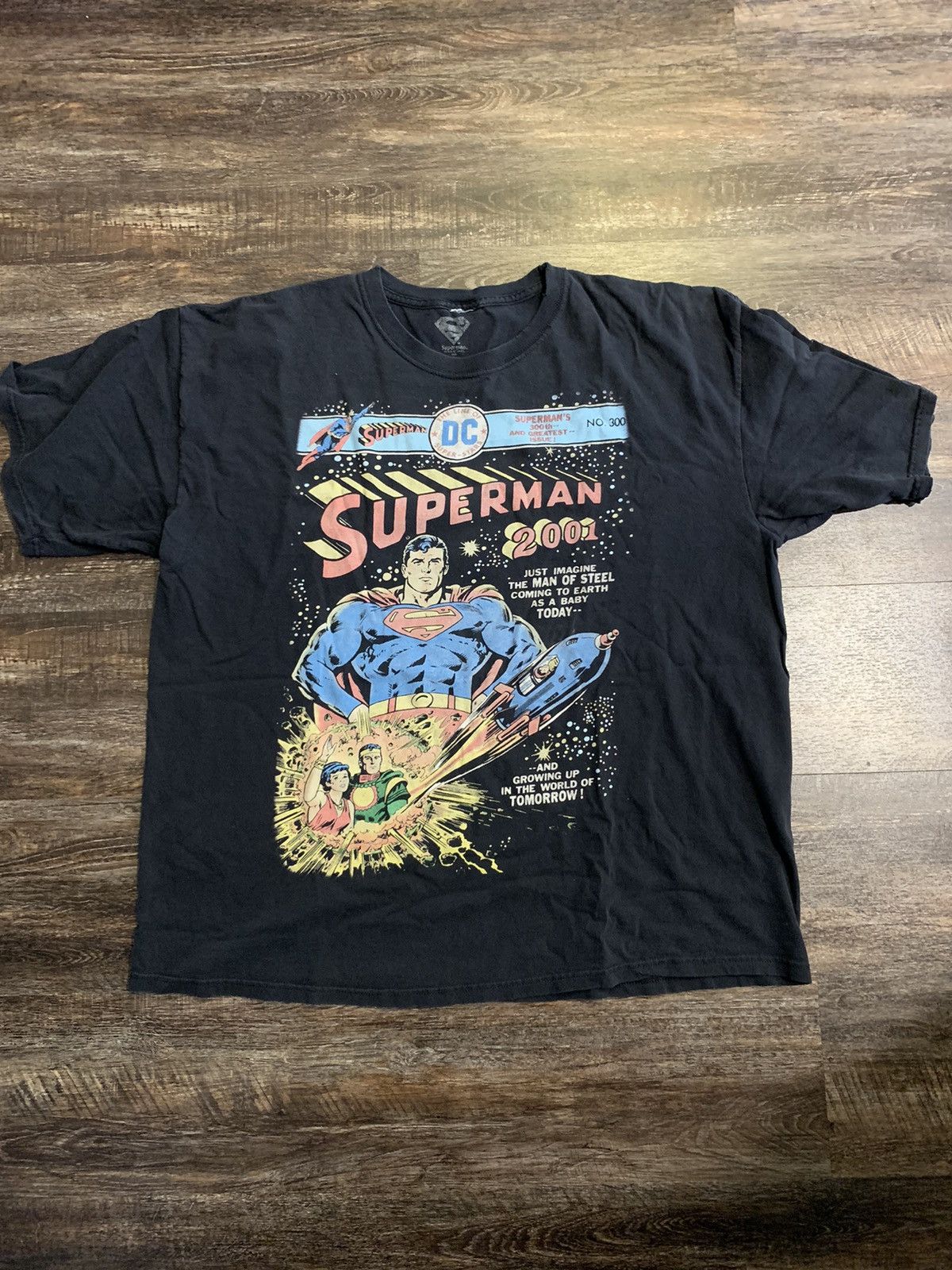 Vintage Superman Promo Tee Hoodie, Sweatshirt | PodTeesHub.com