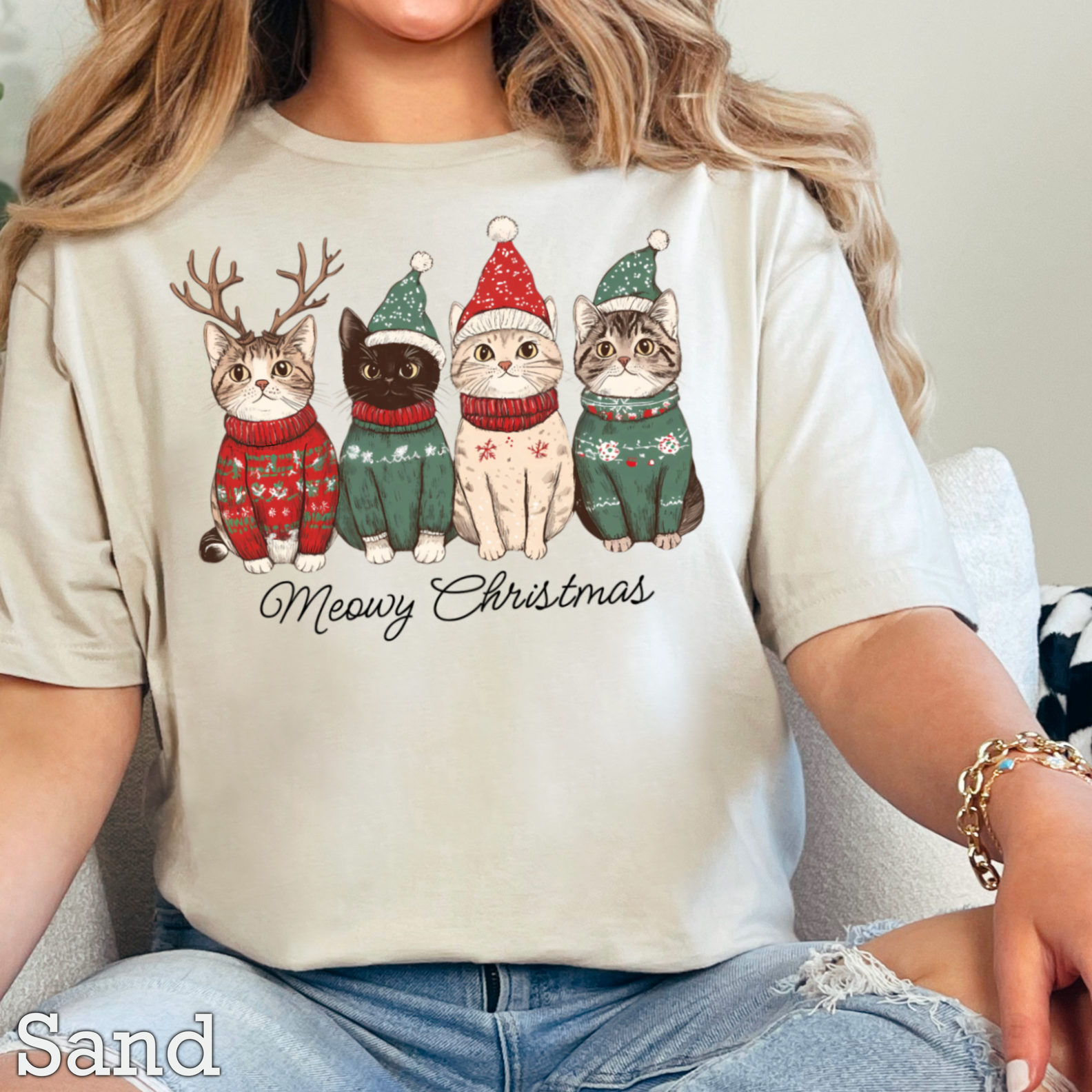 Moewy Christmas Christmas 2025 Graphic Tee | Gildan Hoodie, Sweatshirt | PodTeesHub.com