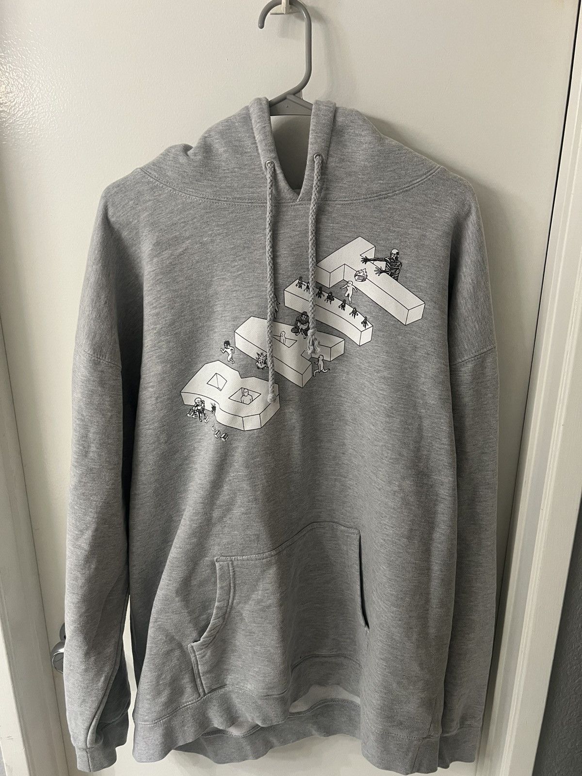 Attack On Titan Grey Hoodie T-Shirts, Sweatshirt | PodTeesHub.com