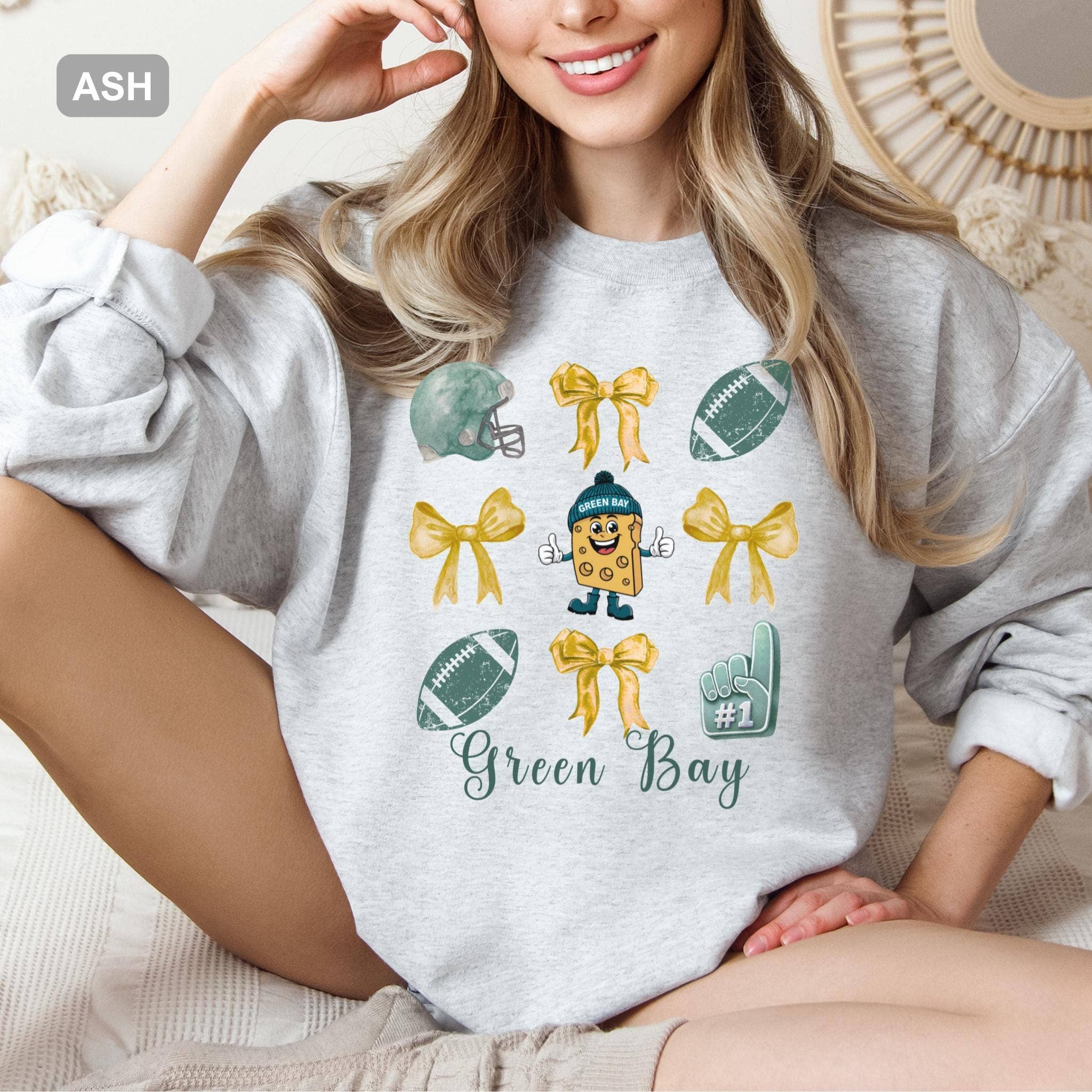 Green Bay Football Vintage Game Day Sweatshirt T-Shirts, Hoodie | PodTeesHub.com