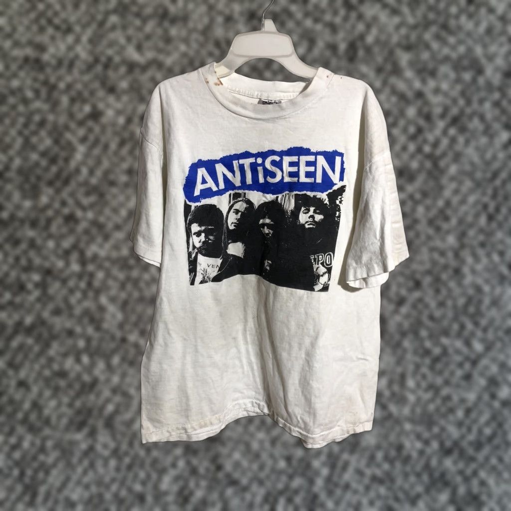 Vintage Antiseen T Shirt Xl Gg Allin And The Murder Junkies Cocknoose Punk White Cotton Mens Hoodie, Sweatshirt