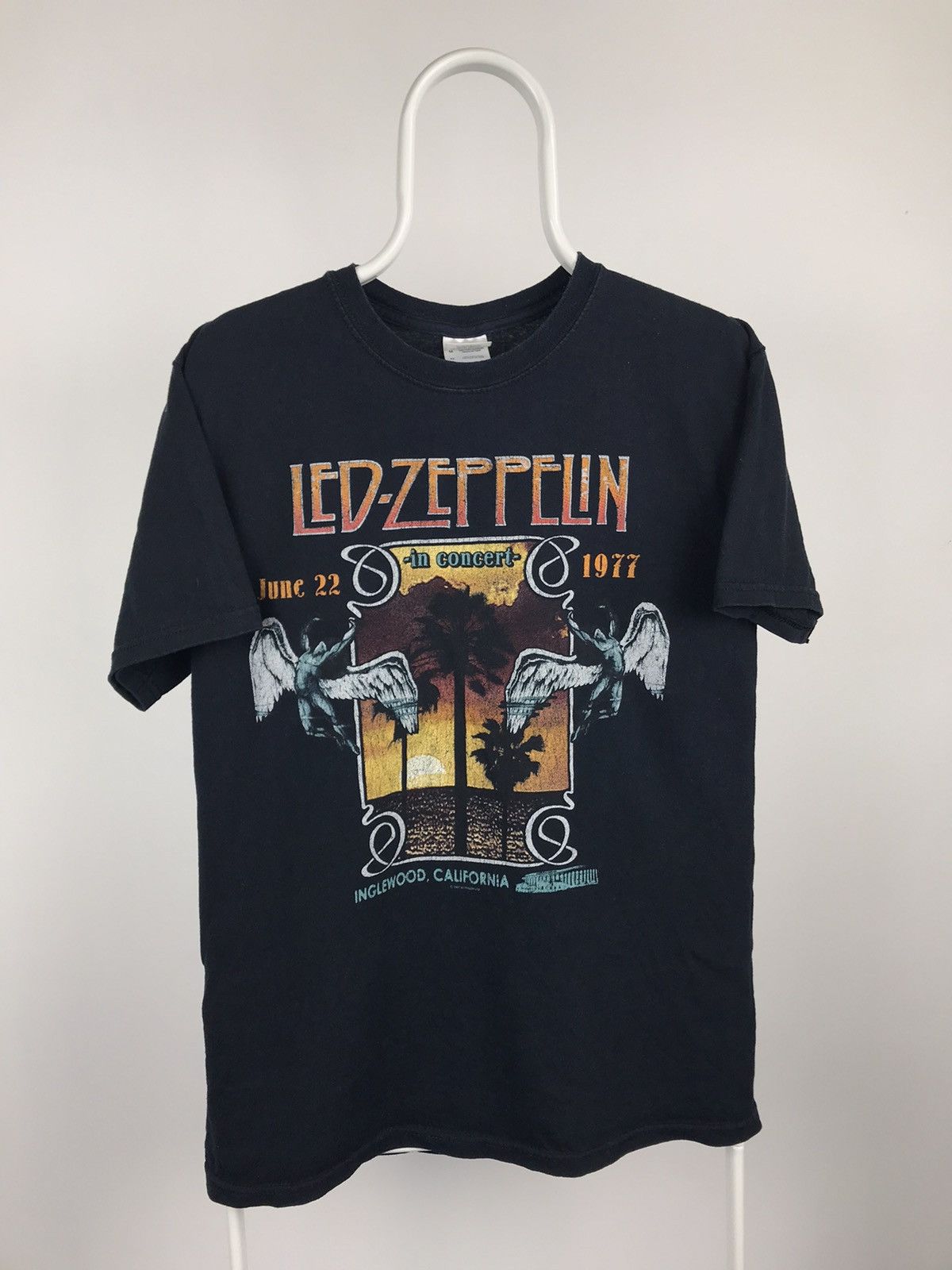 Vintage 2007 Led Zeppelin Tour Tee Big Logo Hoodie, Sweatshirt | PodTeesHub.com