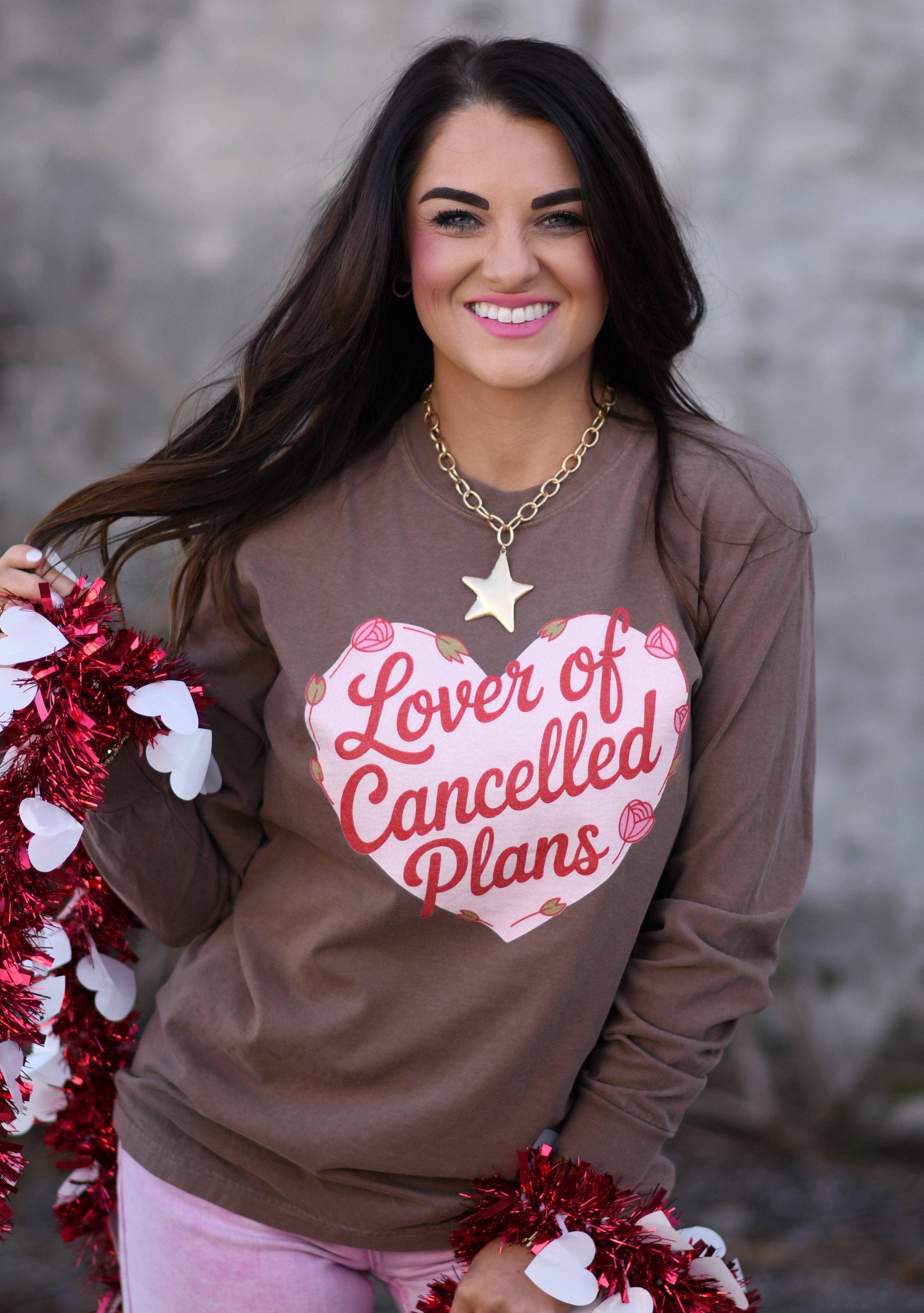Lover of Cancelled Plans Tee / Long Sleeve Hoodie, Sweatshirt | PodTeesHub.com