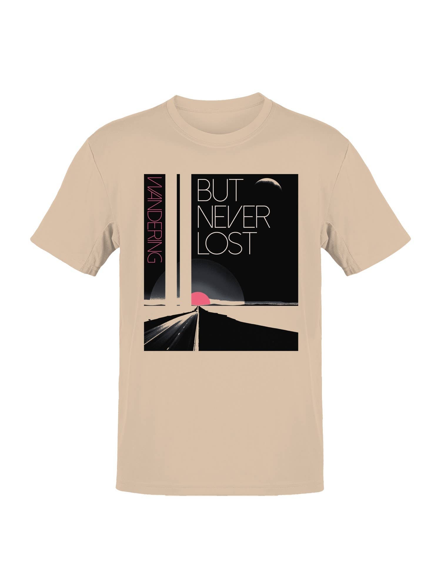Wandering But Never Lost Design Men's T-Shirt Hoodie, Sweatshirt | PodTeesHub.com