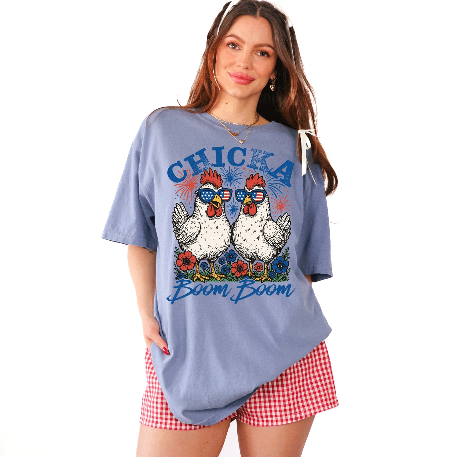 Chicka Boom Boom Tee Hoodie, Sweatshirt | PodTeesHub.com