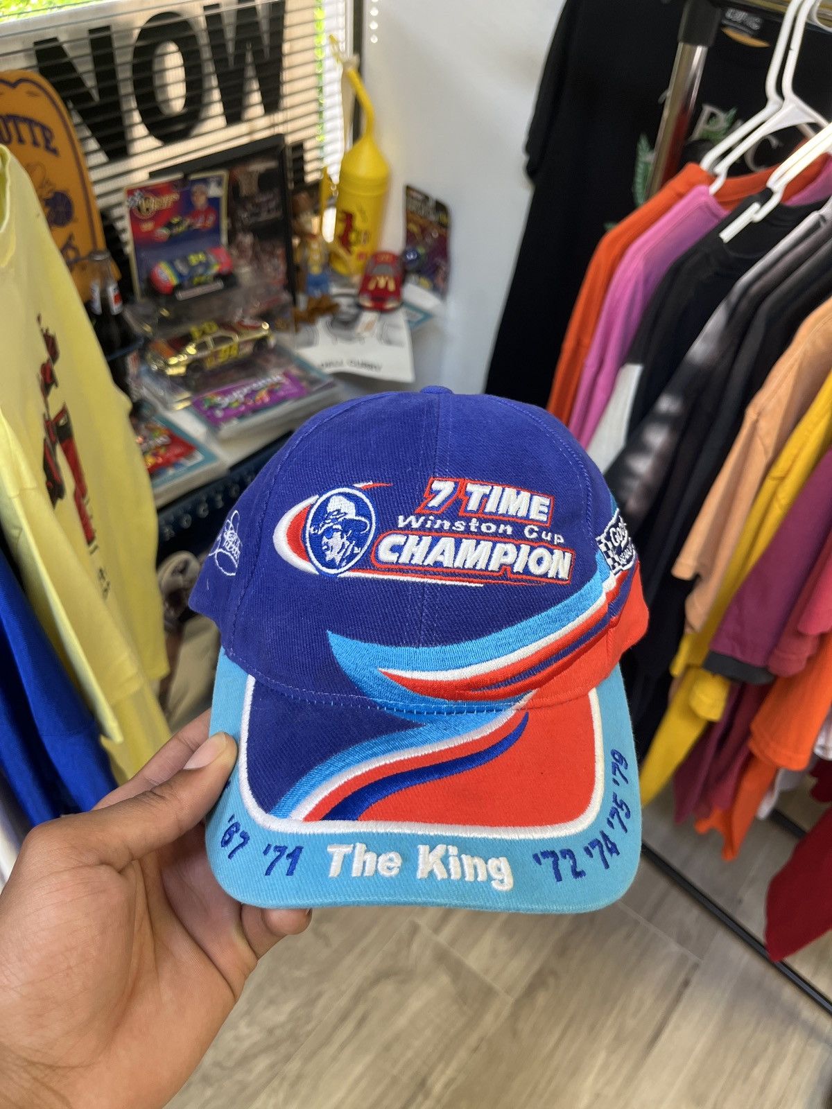 Vintage Kyle Petty 7 Time Winston Cup Champion Strapback T-Shirts, Hoodie, Sweatshirt | PodTeesHub.com