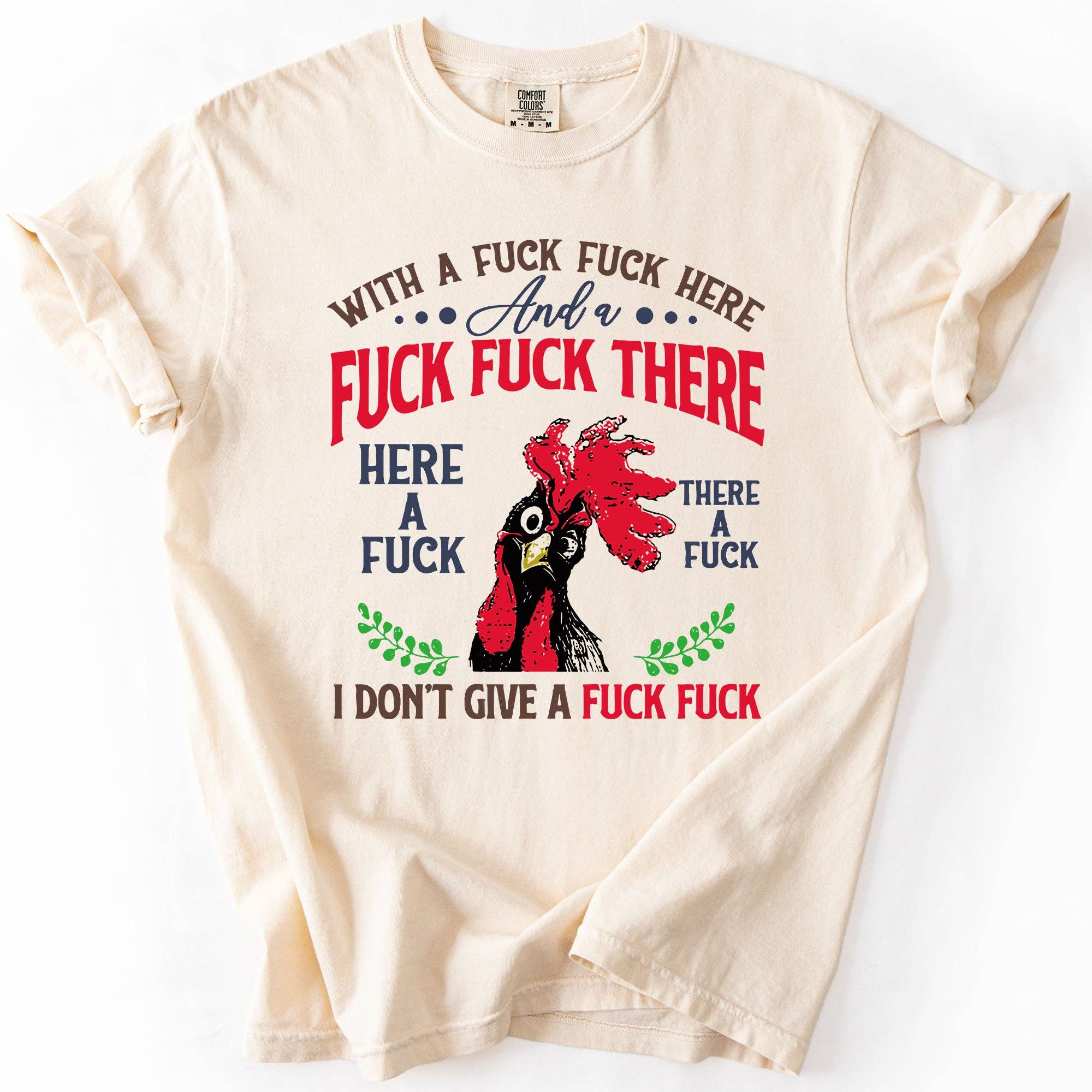 Funny Dirty Chicken, I Don't Give A, Crude, Funny, T-Shirt Hoodie, Sweatshirt | PodTeesHub.com