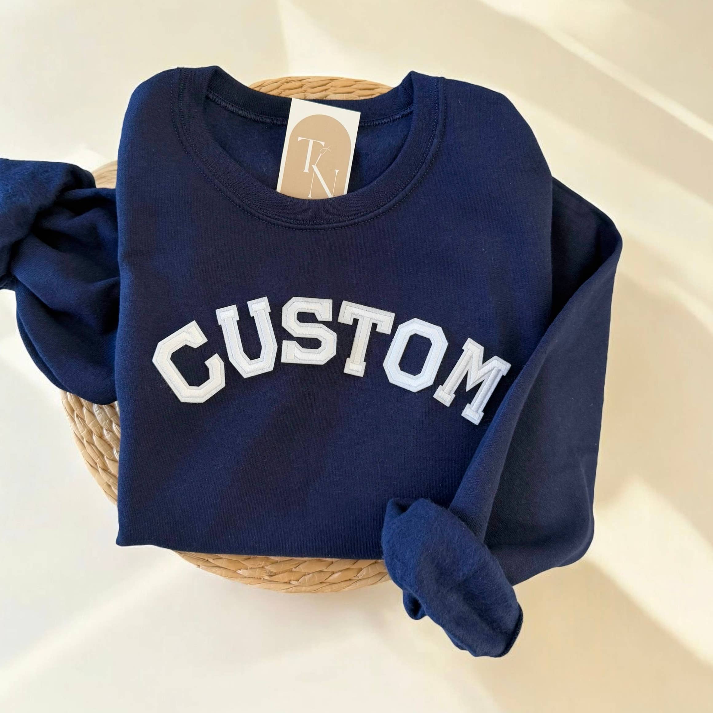 Custom Crewneck Sweatshirt, Custom State & City Sweatshirt T-Shirts, Hoodie | PodTeesHub.com