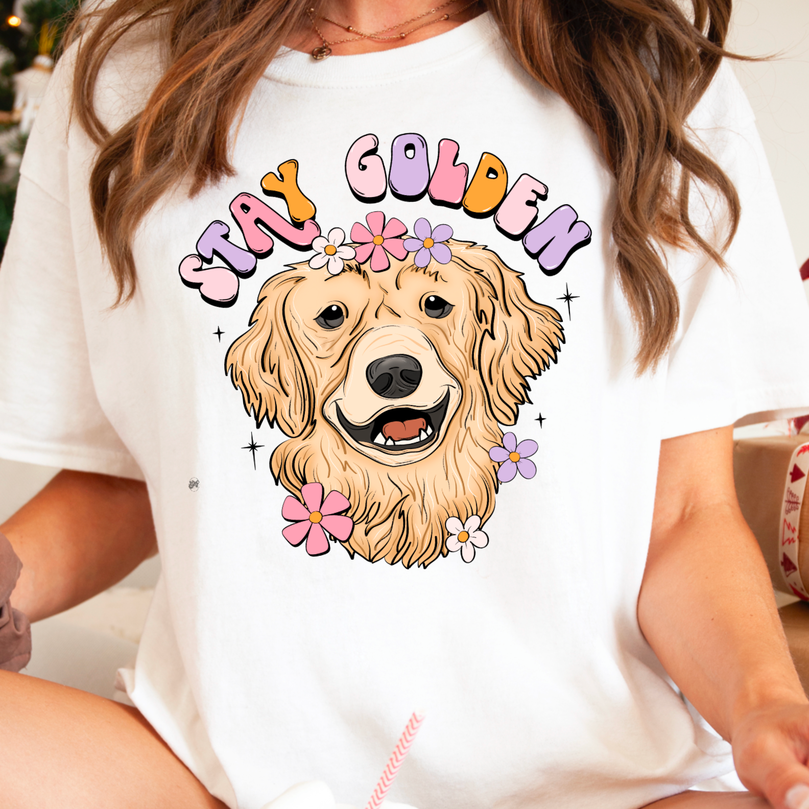 Stay Golden Retro  Graphic Tee | Gildan Hoodie, Sweatshirt | PodTeesHub.com