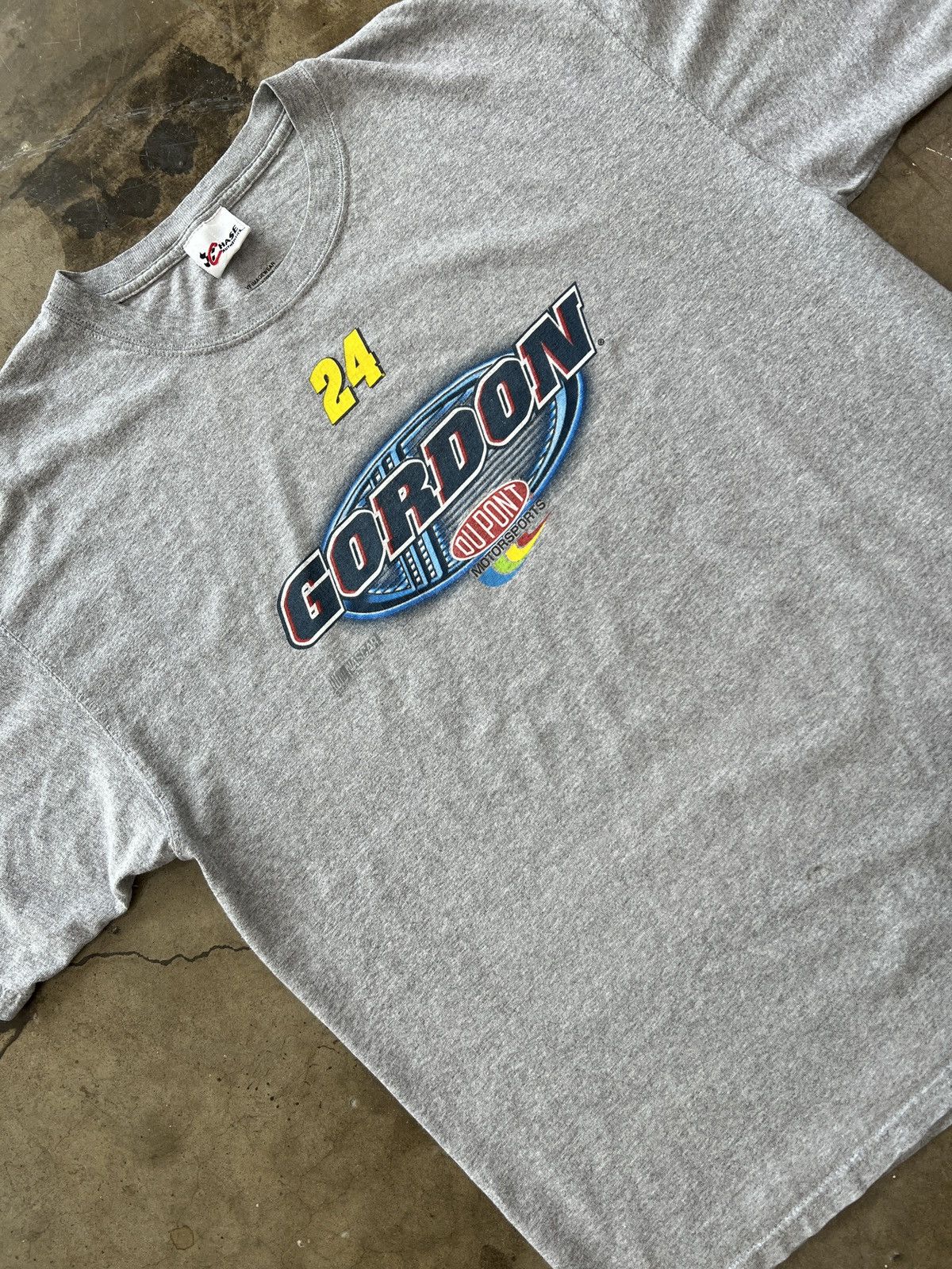 Vintage Nascar Jeff Gordon Du Pont Motorsports Sz Xl T-Shirts, Hoodie, Sweatshirt