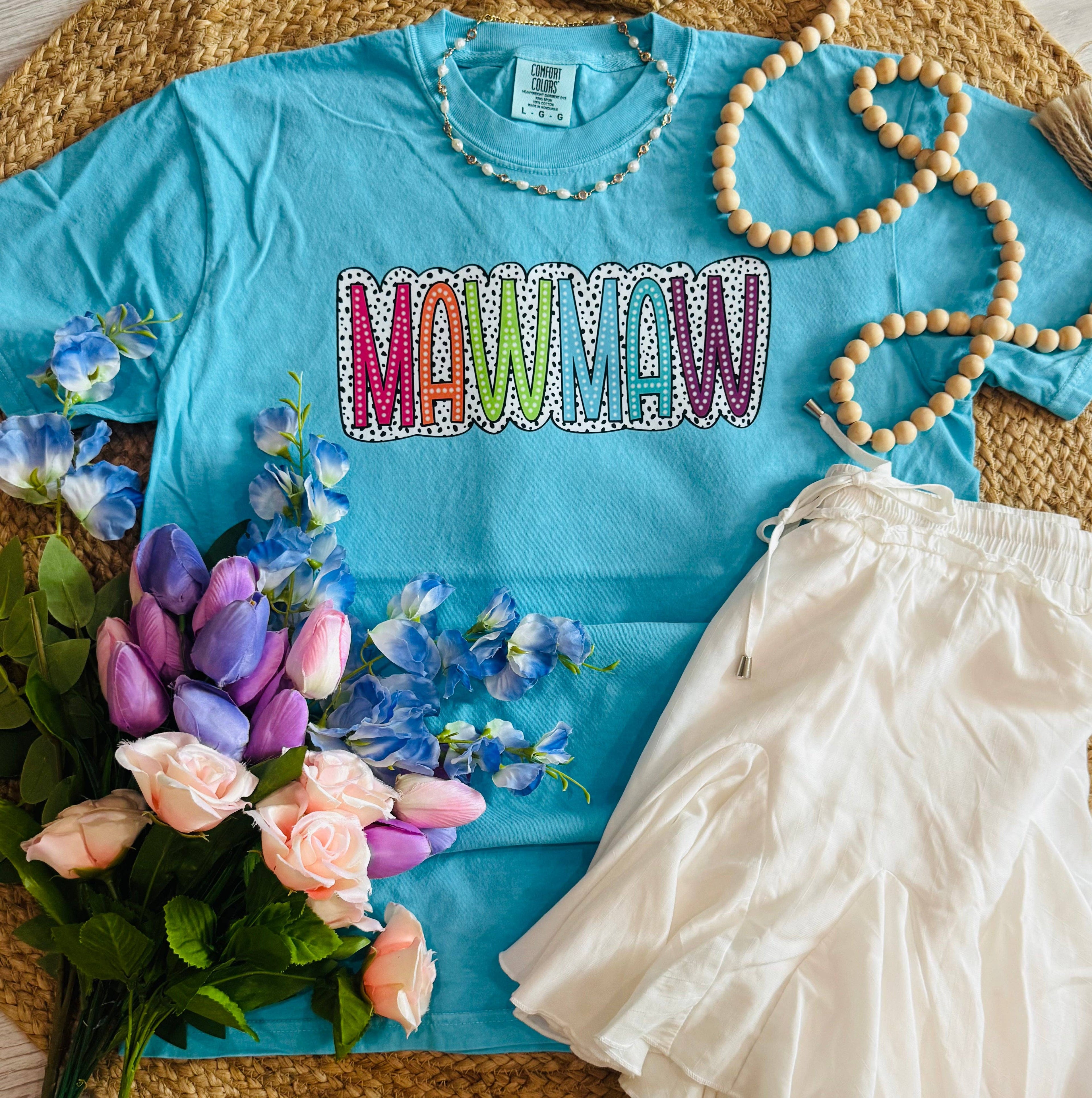 Mawmaw Dalmatian Tee Hoodie, Sweatshirt | PodTeesHub.com
