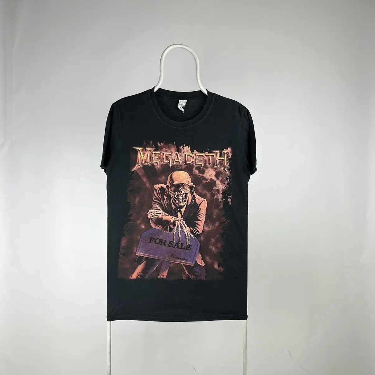 Megadeth Tshirt Grave Realtors Size Medium Hoodie, Sweatshirt | PodTeesHub.com