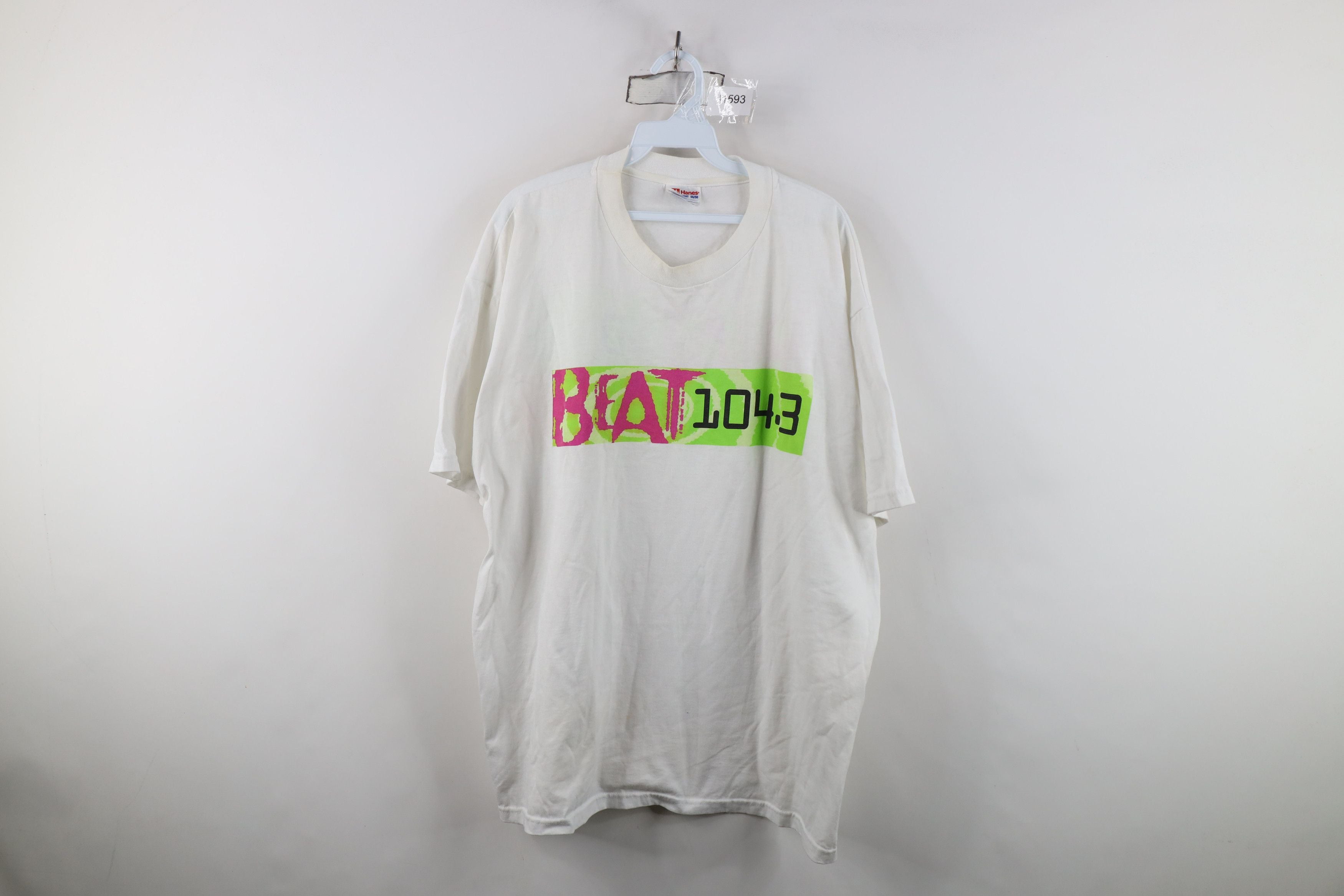 Vintage 90s Streetwear Radio Hip Hop Rap Tee T Shirt White Hoodie, Sweatshirt | PodTeesHub.com